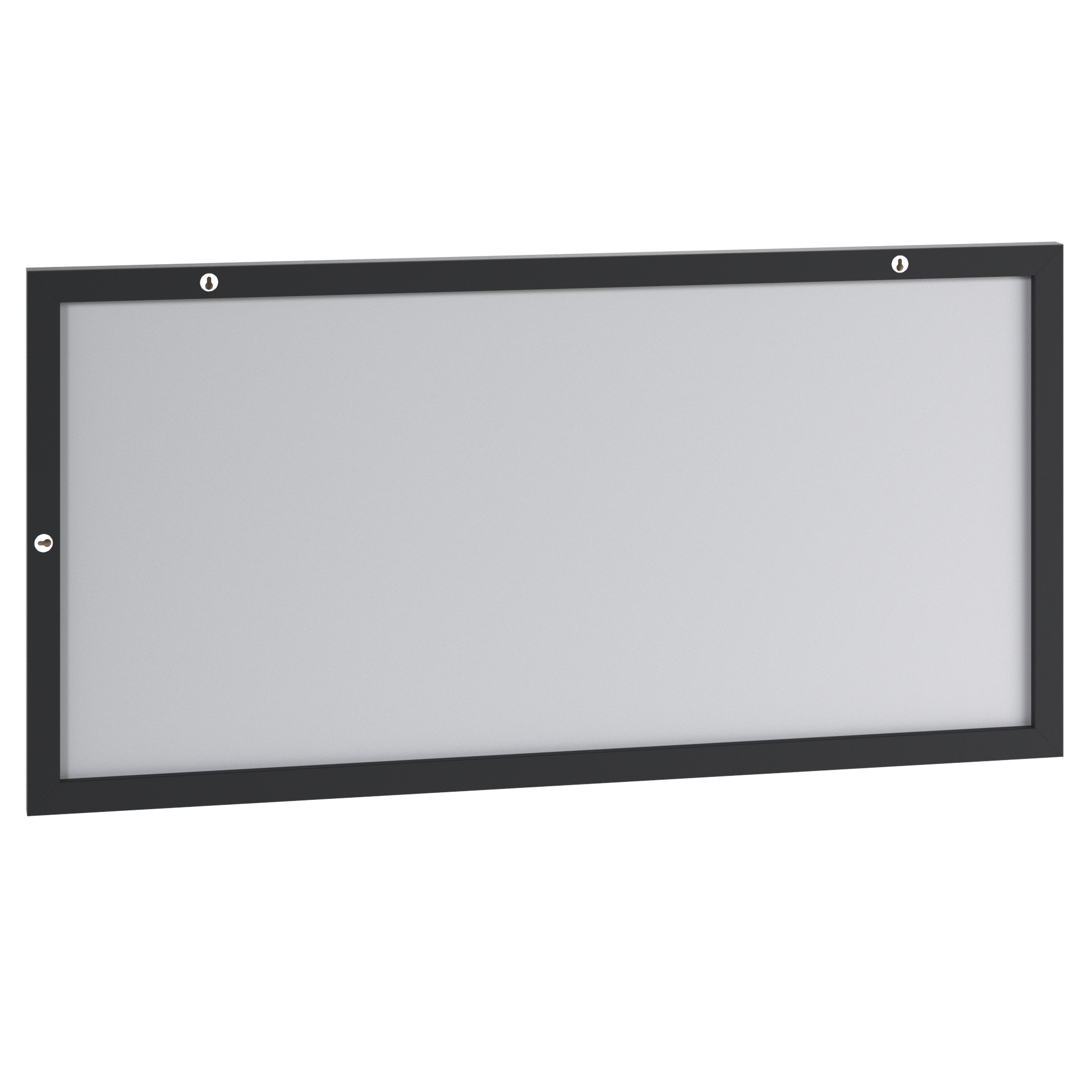 Espelho 120 x 60 cm preto sensea studio - 3