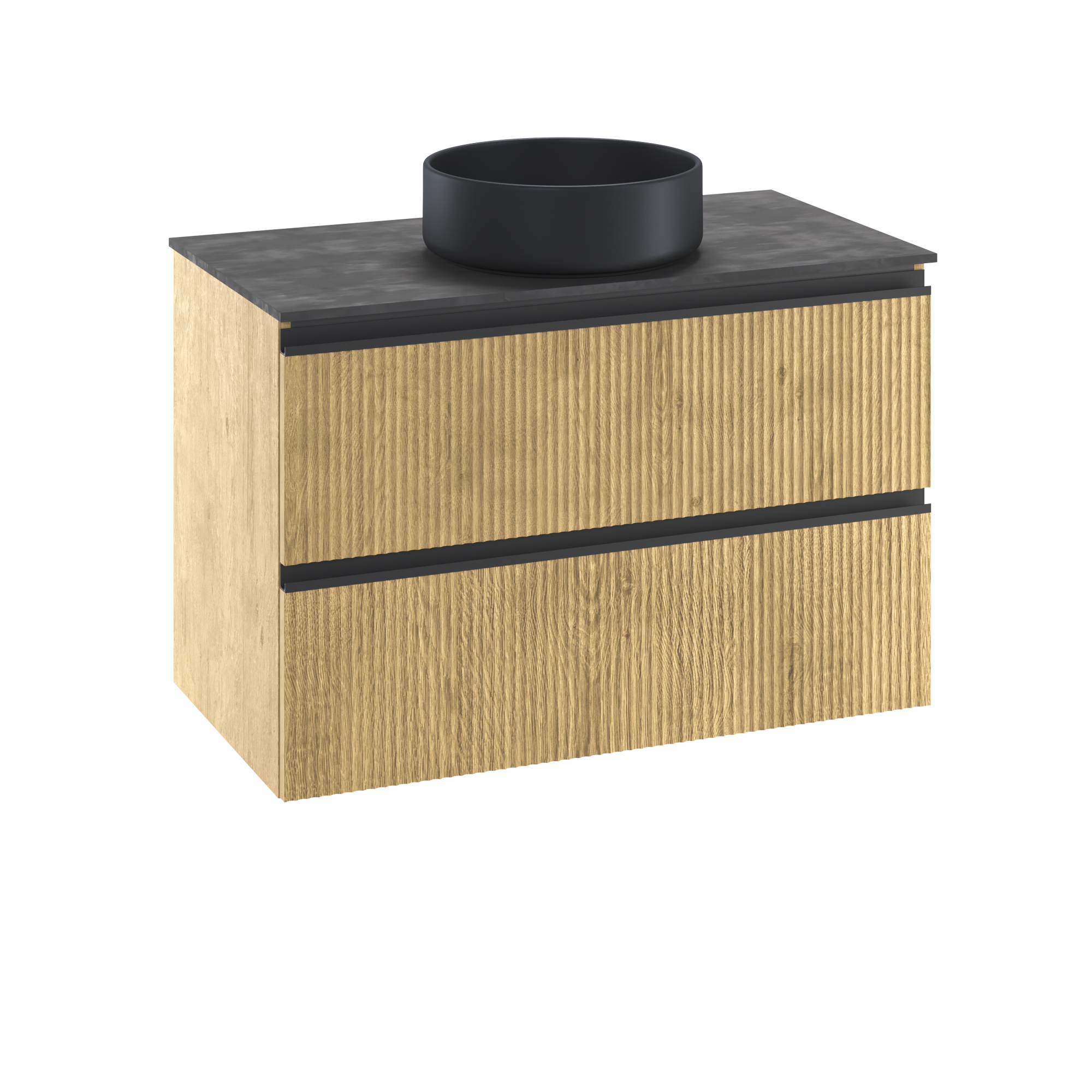 Mueble de baño new studio roble claro 90x48.1 cm