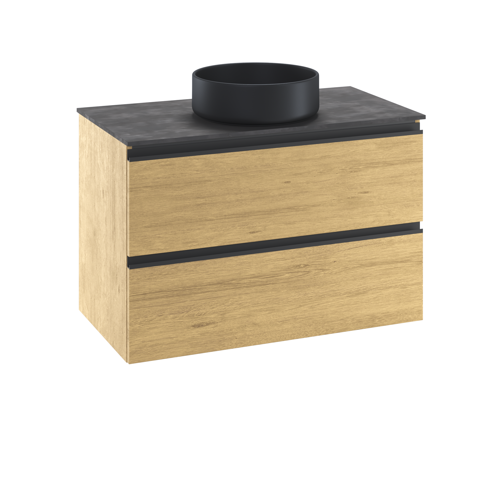 Mueble de baño new studio roble claro 90x48.1 cm