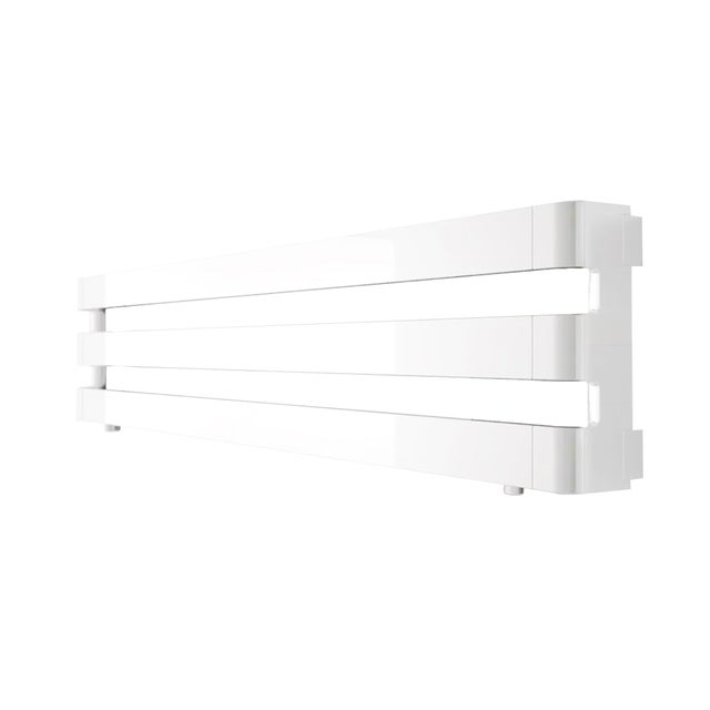 Termoarredo bagno IRSAP 31x150 cm interasse 1276 mm bianco perla serie Step