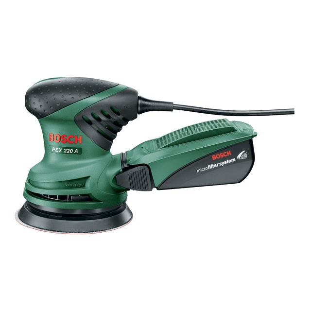 Ponceuse excentrique filaire BOSCH PEX 220 A, 220 W