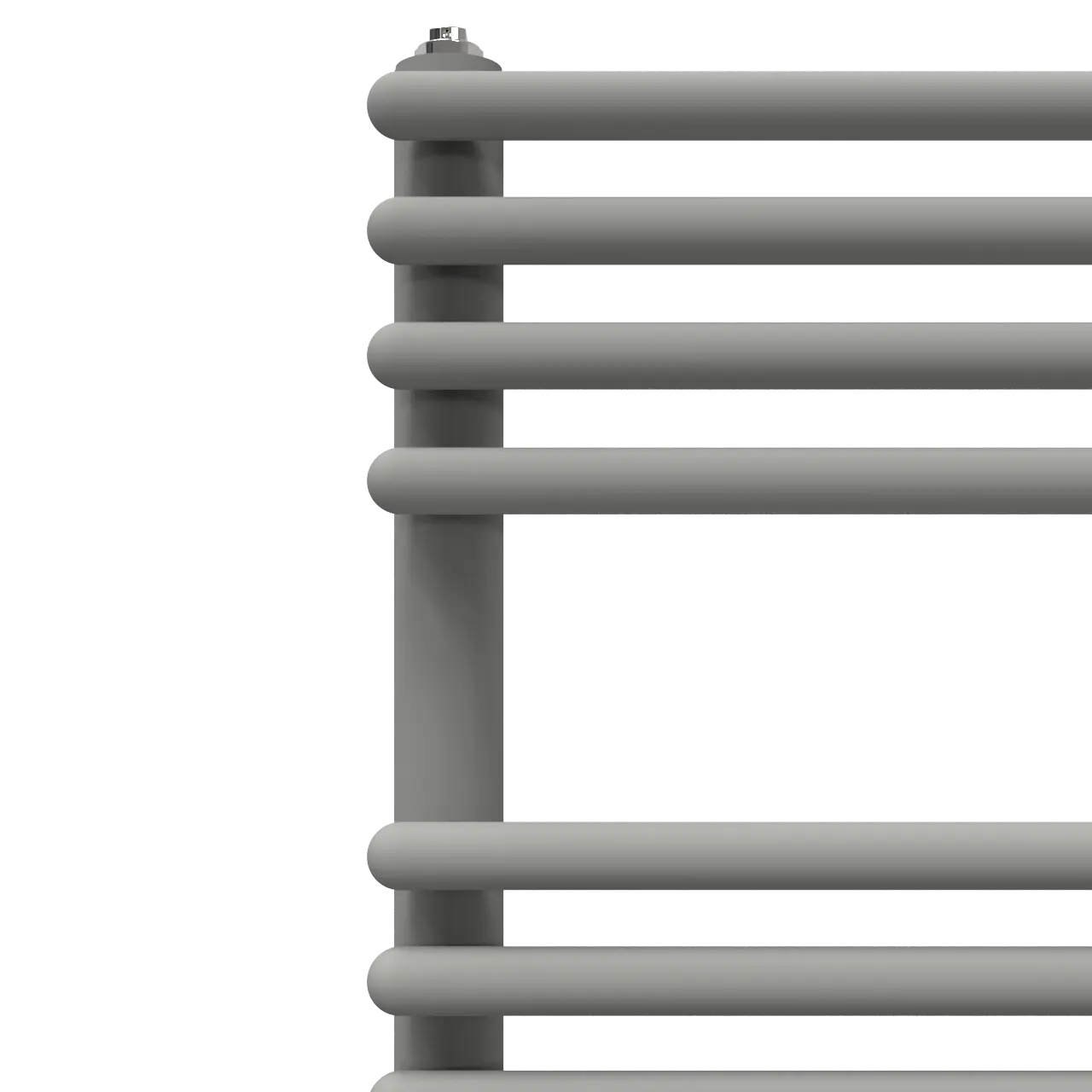 Termoarredo elettrico a fluido  DE'LONGHI KARMA 500 W  grigio matt L 50 x H 119 x P 5.6 cm - 6