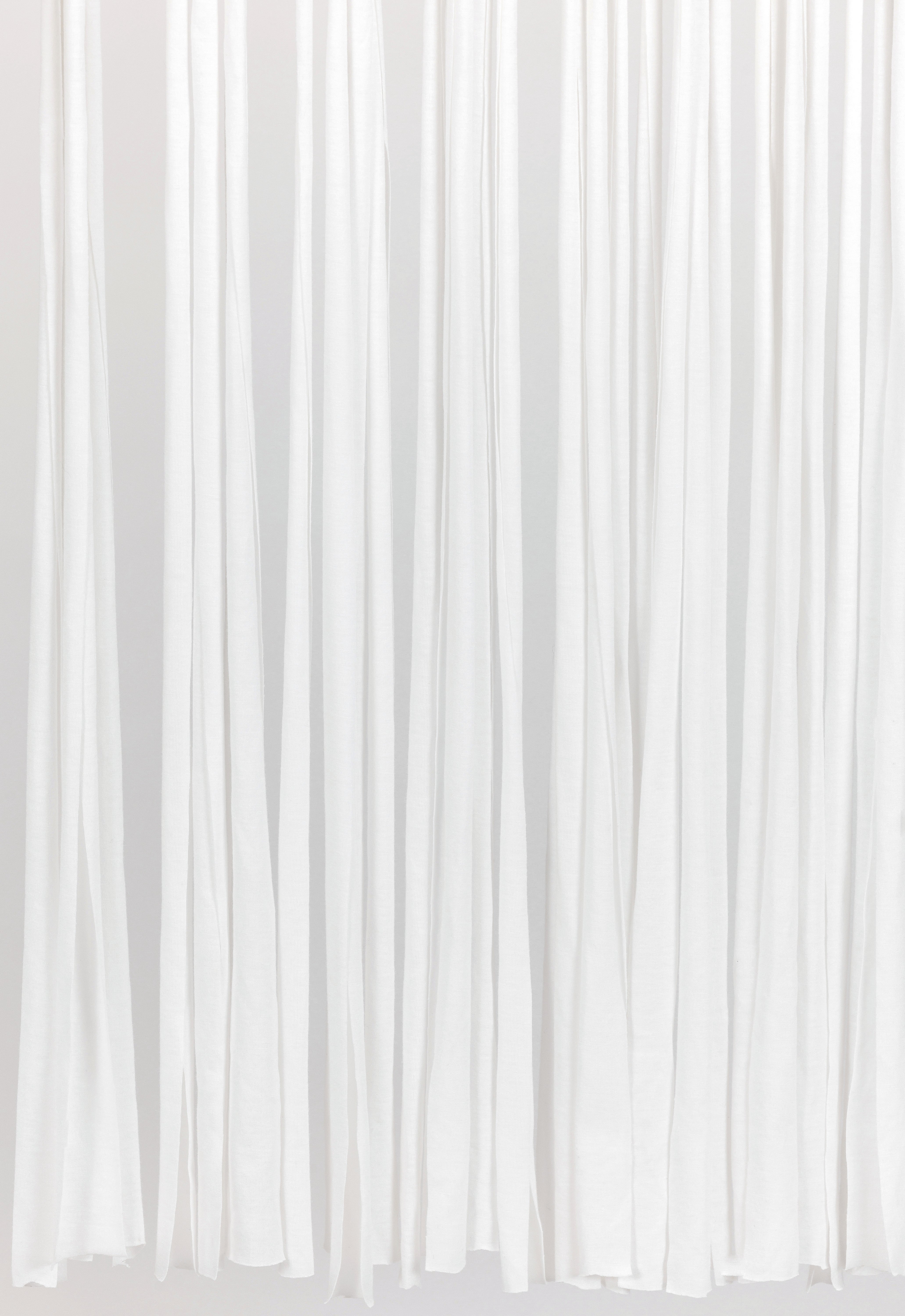 Rideau de porte en coton, l.90 x H.200 cm, blanc, Cocoon - 4