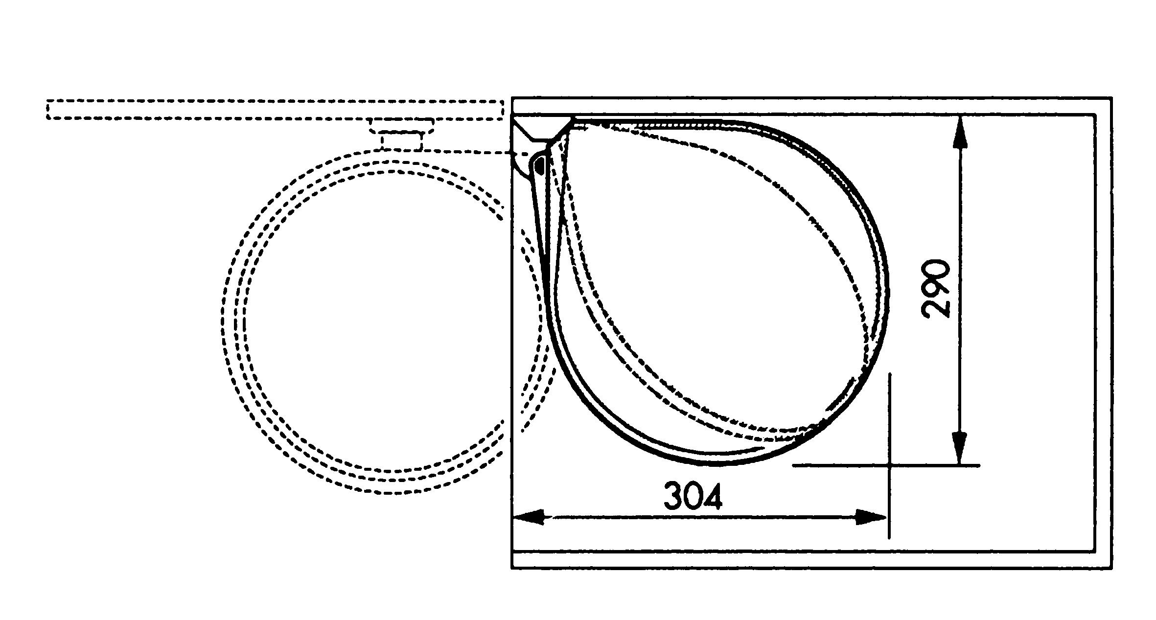 Balde de lixo extraível Hailo 15 L inox e plástico - 11