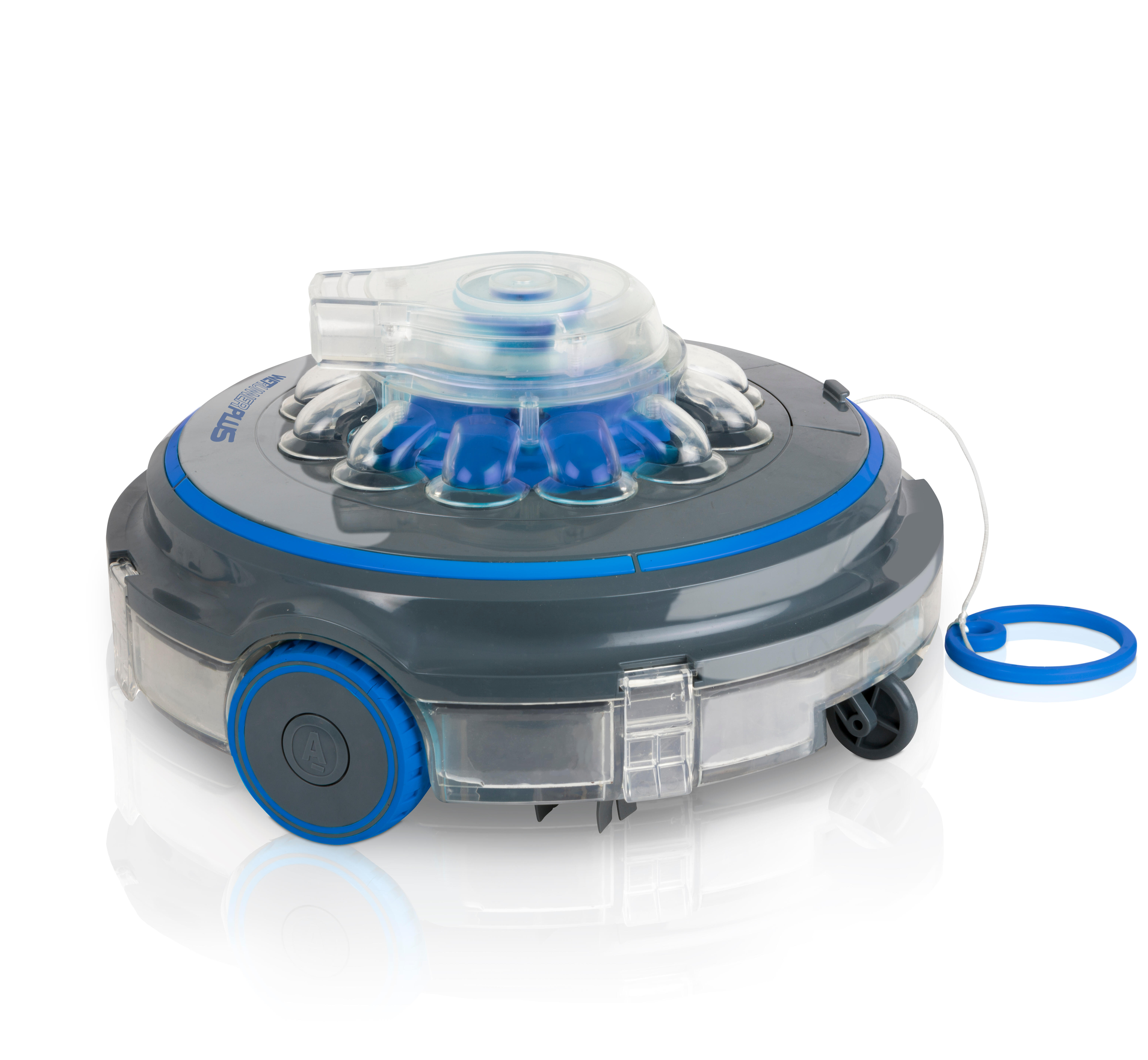 Robot limpiafondos de piscina a batería gre wetrunner plus