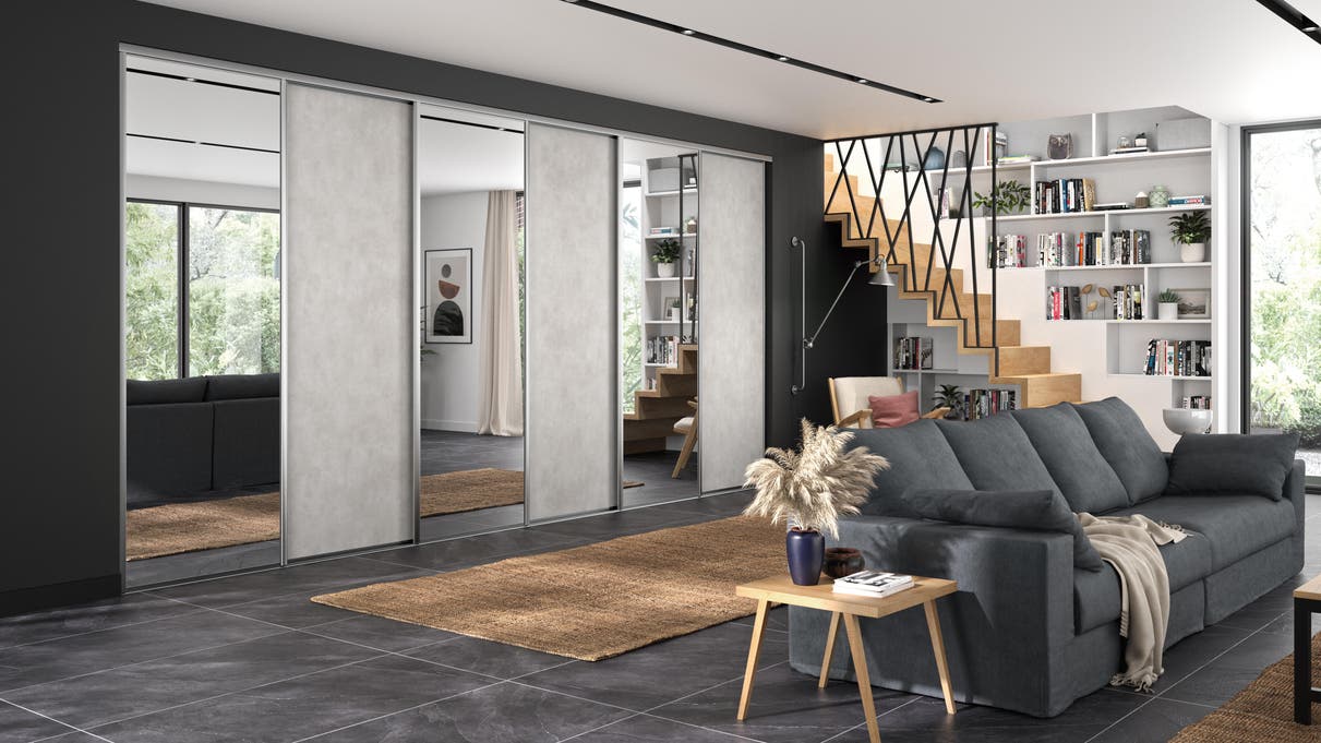 Kits de portas de correr para roupeiros