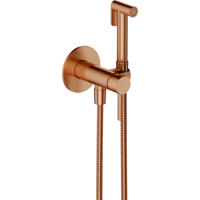 Bateria podtynkowa bidetowa Simplon Miedź Szczotkowana Omnires