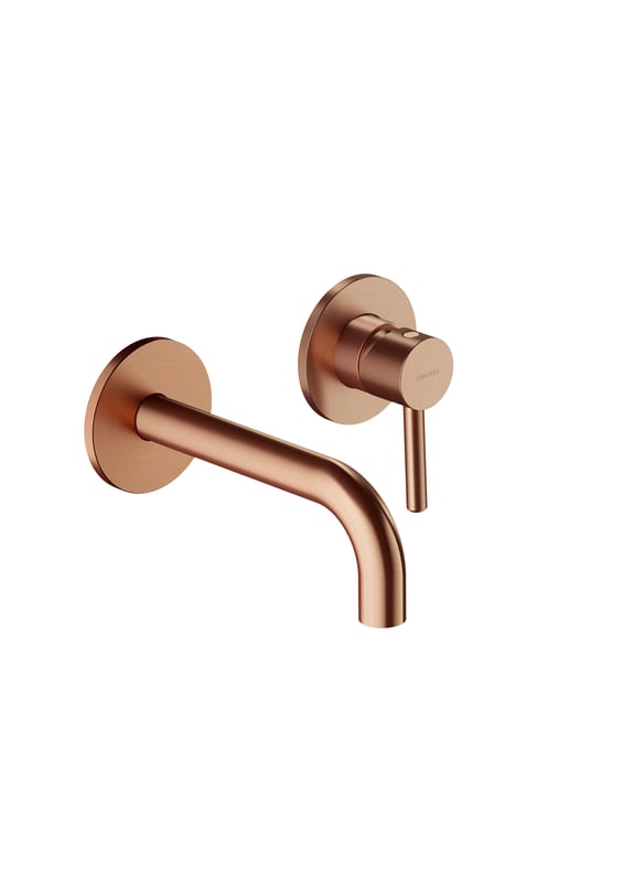 Bateria umywalkowa podtynkowa miedź szczotkowana Simplon Omnires