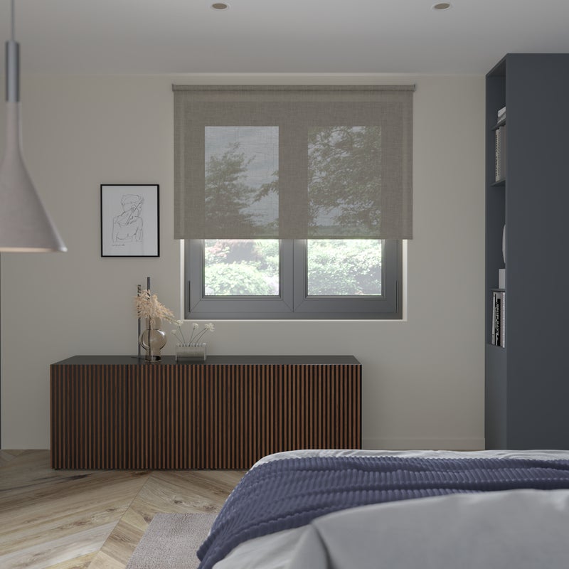 Inspire Tenda a rullo screen Puebla moon grigio 150x250 cm