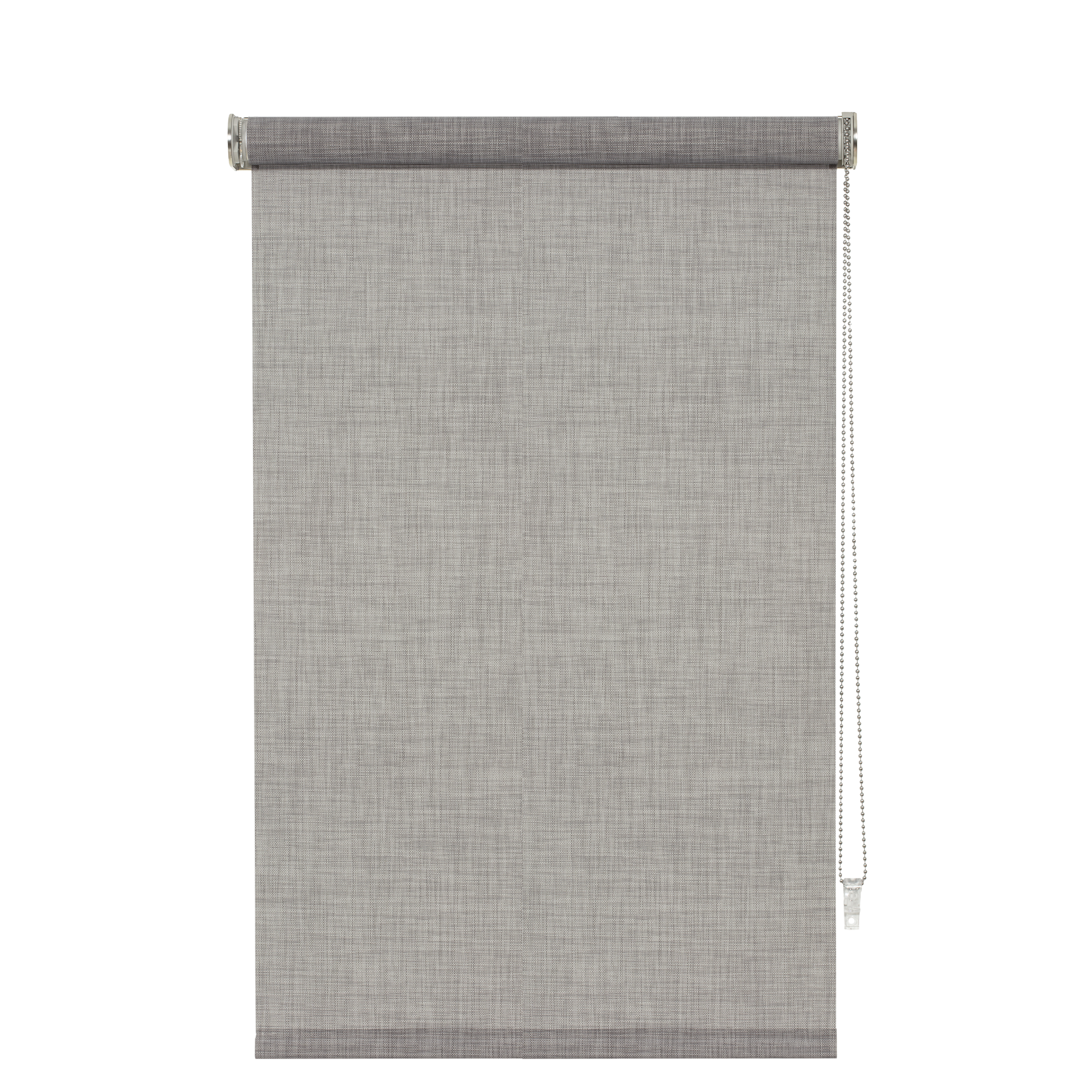 Estor enrollable screen 10% térmico Puebla de 165x250 poliéster liso gris granito INSPIRE con cadena - 9