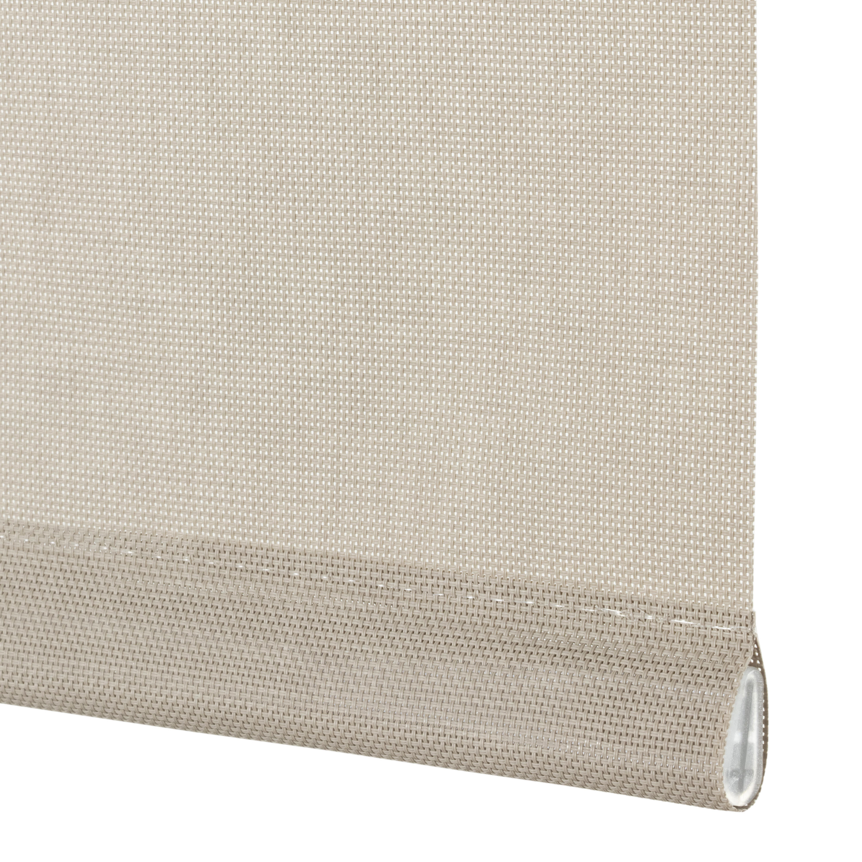 Estor enrollable screen 10% Brasilia de 105x250 poliéster liso pebble INSPIRE con cadena - 8