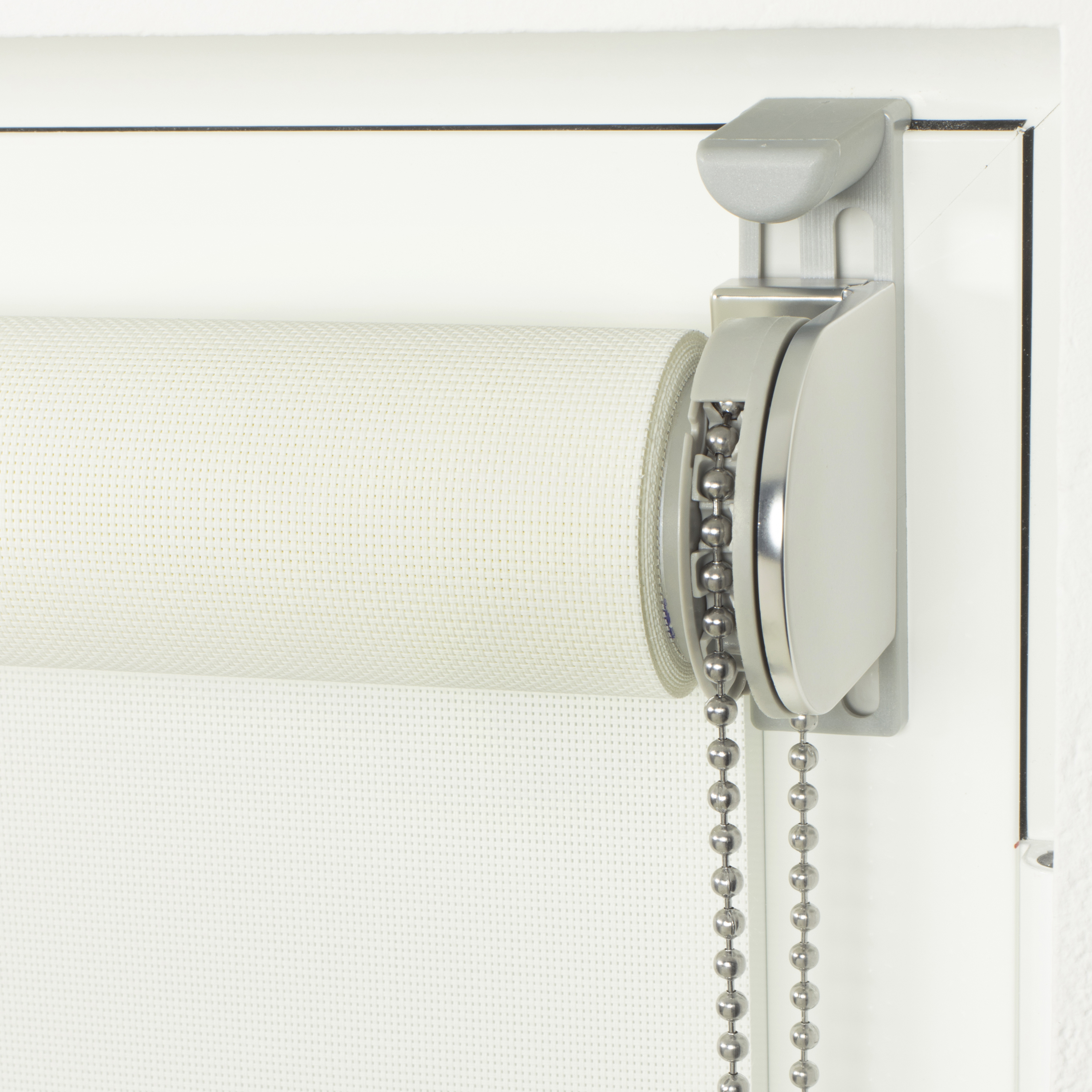 Store enrouleur screen Brasilia blanc, l.75 x H.250 cm, INSPIRE - 3