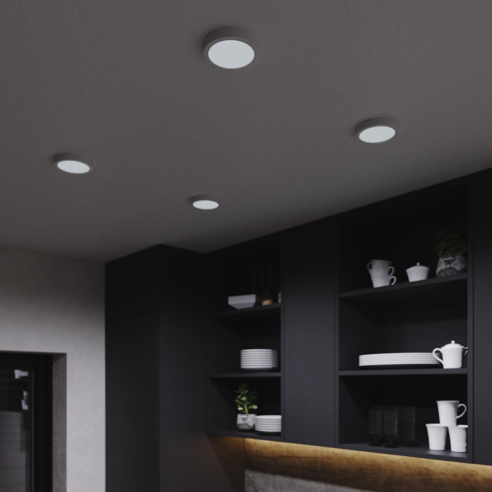 Foco de encastrar INSPIRE SANOA REDONDO 700LM/4000K - 10