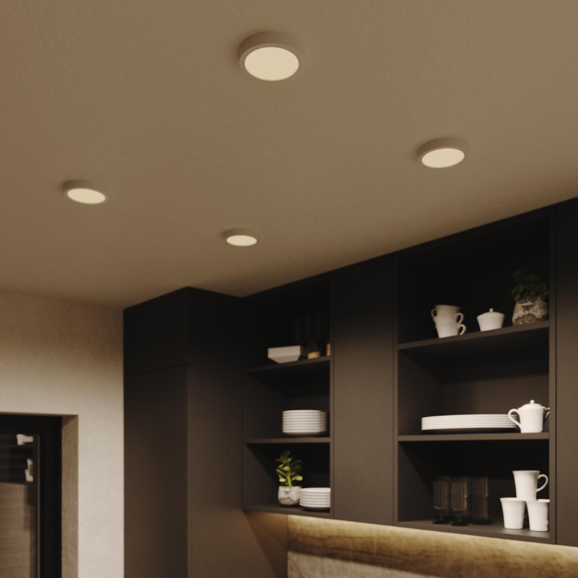 Oprawa LED Sanoa biała 12 cm IP44 Inspire - 3