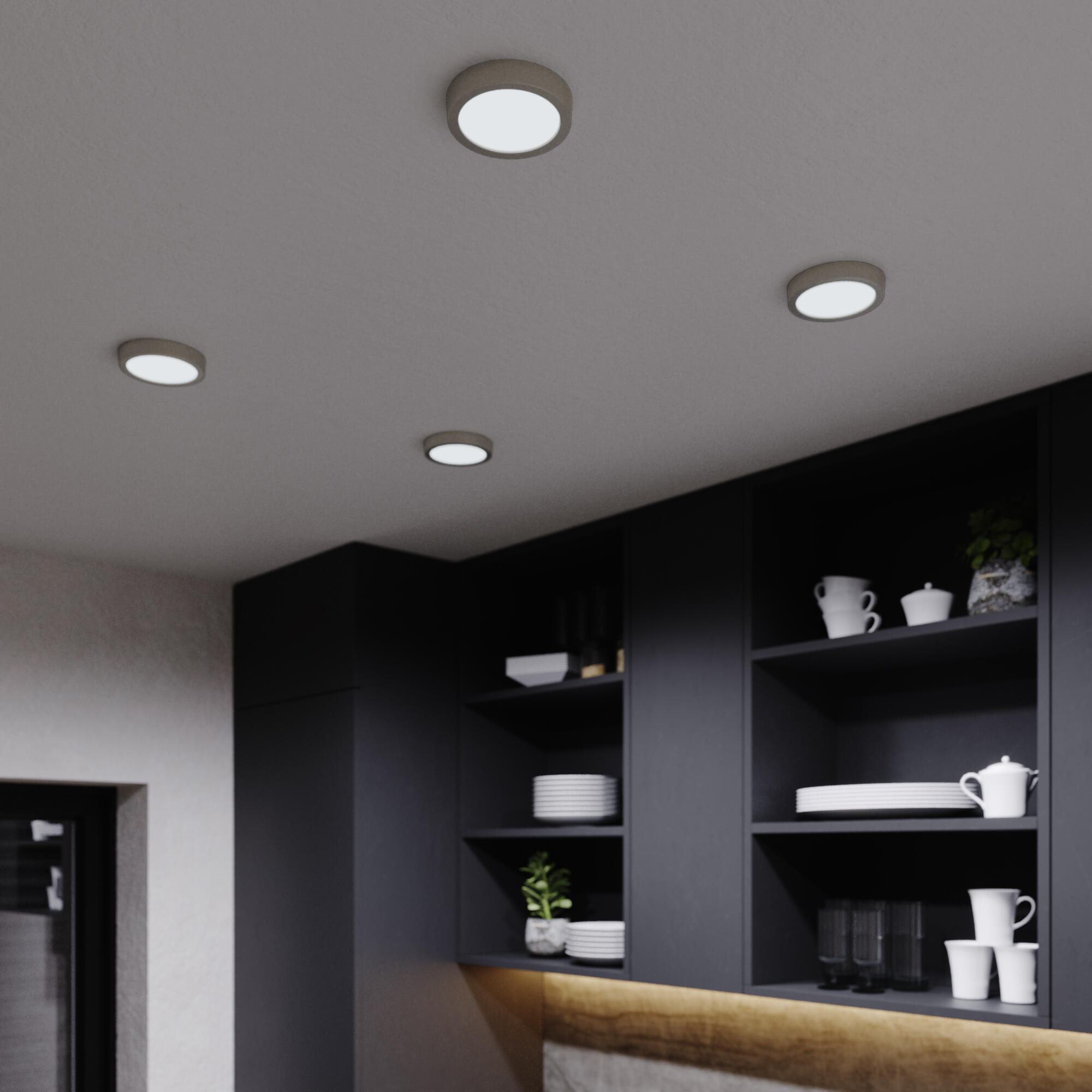 Foco de encastrar INSPIRE SANOA LED REDONDO 4000K/700LM - 4