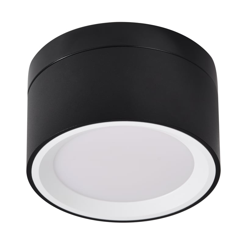 Oprawa natynkowa Tori czarna IP44 LED Inspire