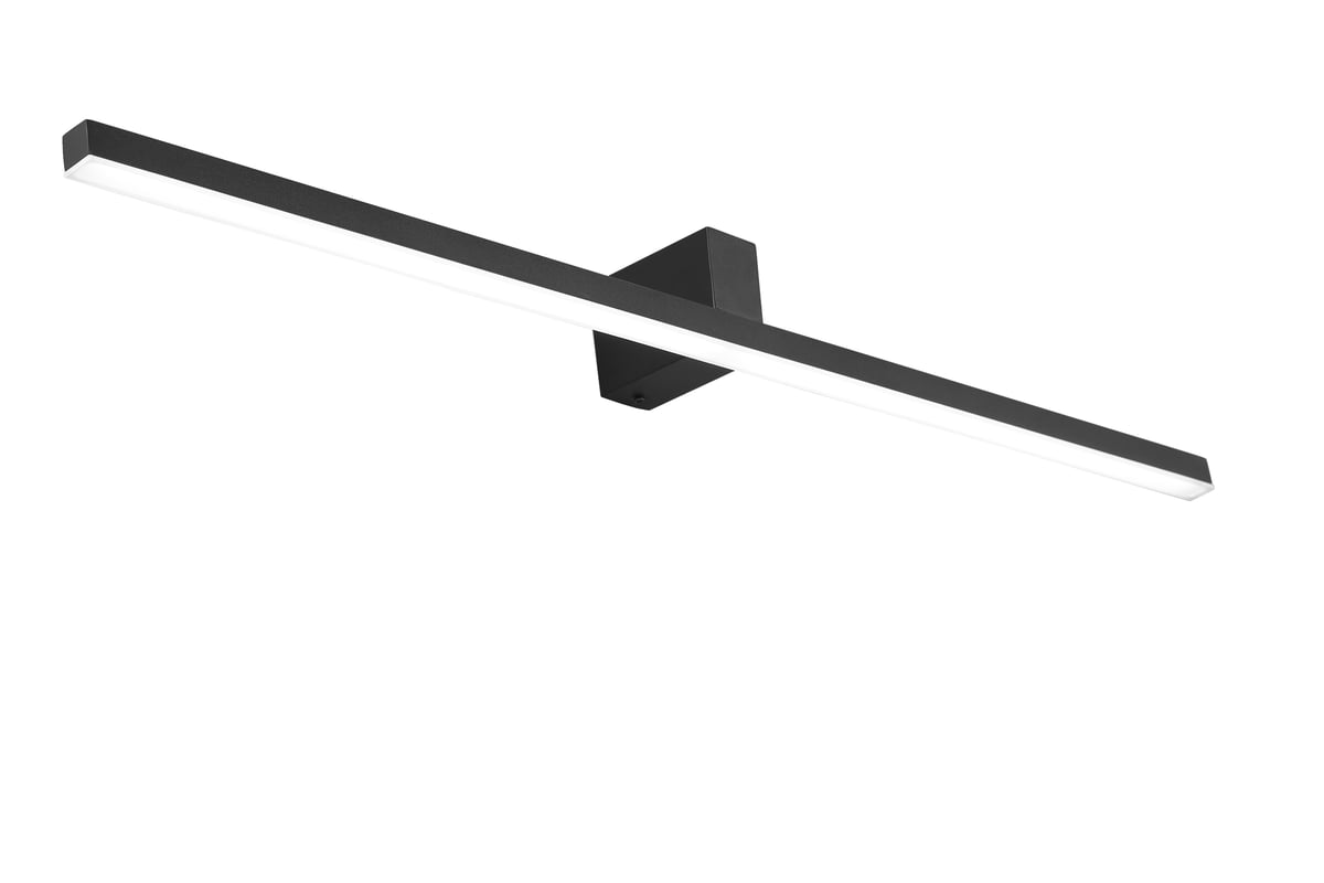Kinkiet łazienkowy Nevada czarny 40 cm IP44 LED Light Prestige