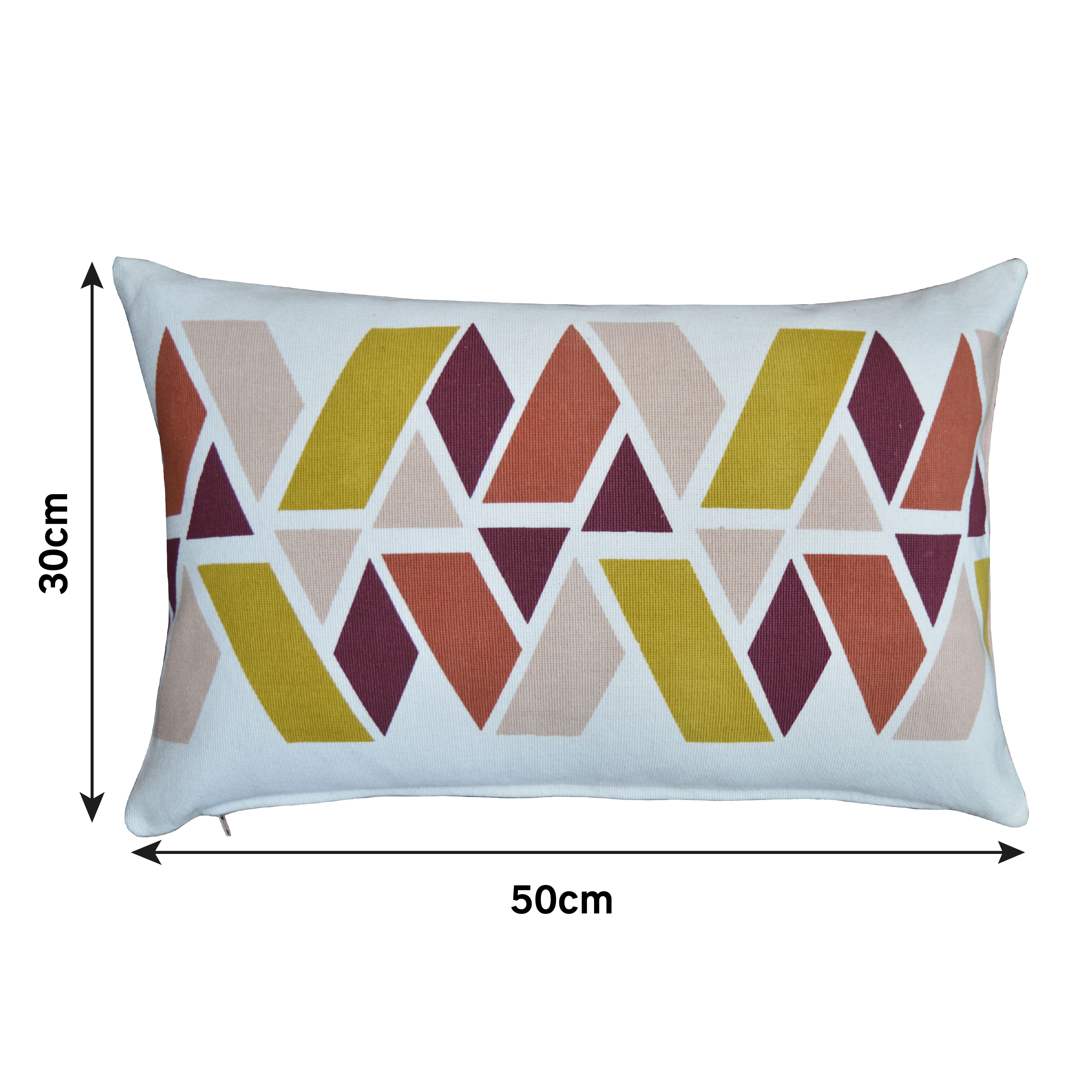 Almofada Chuck 50x30cm algodão multicor Inspire - 8