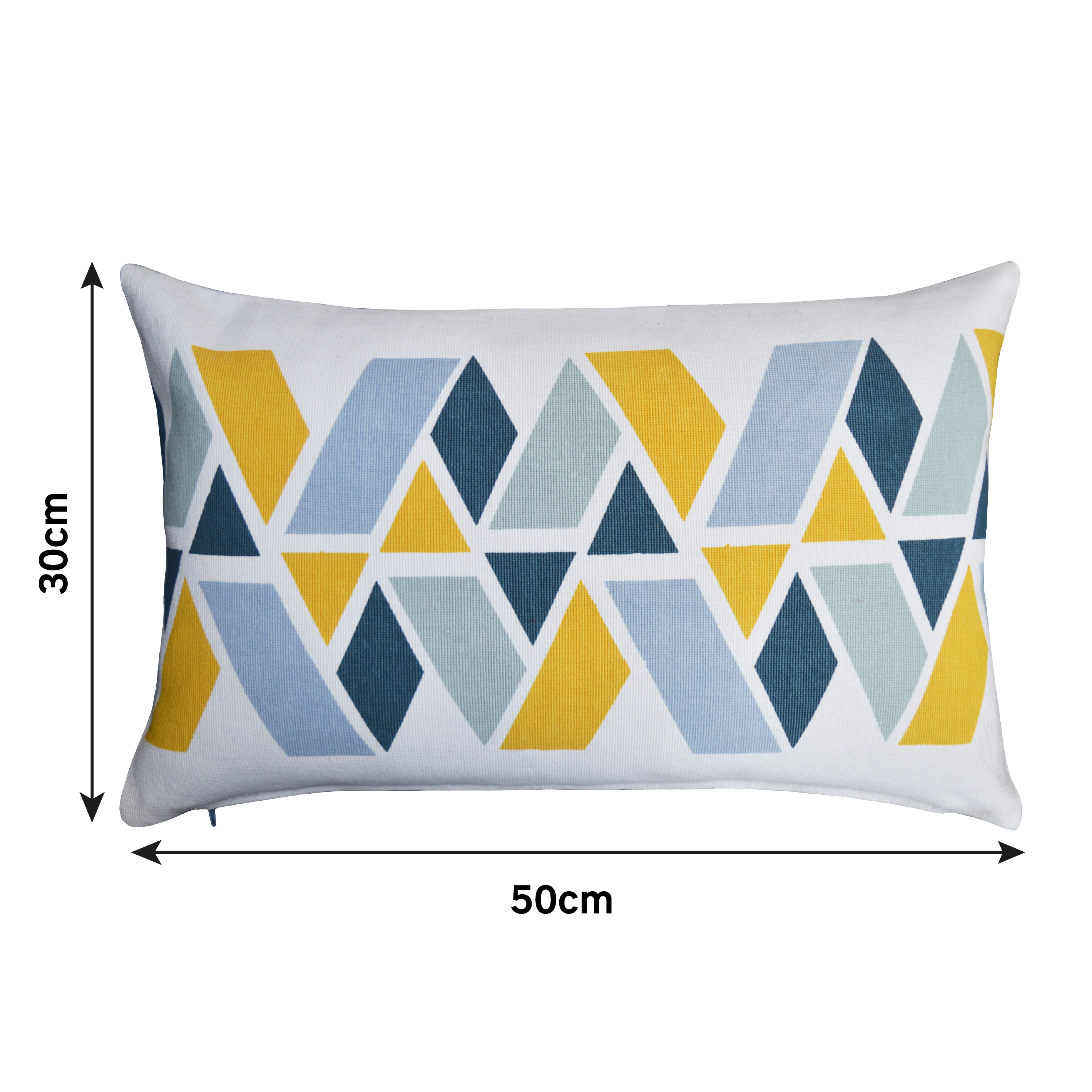 Coussin CHUCK, multi couleurs l.50 x H.30 cm INSPIRE - 2