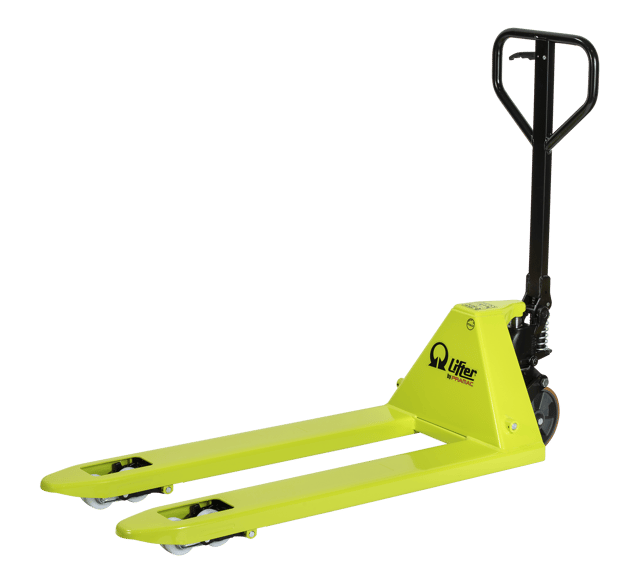 Transpaleta Manual GS S4, 1150x525mm, 2.500 Kg, Rueda POLY, Rodillos 4 NYLON