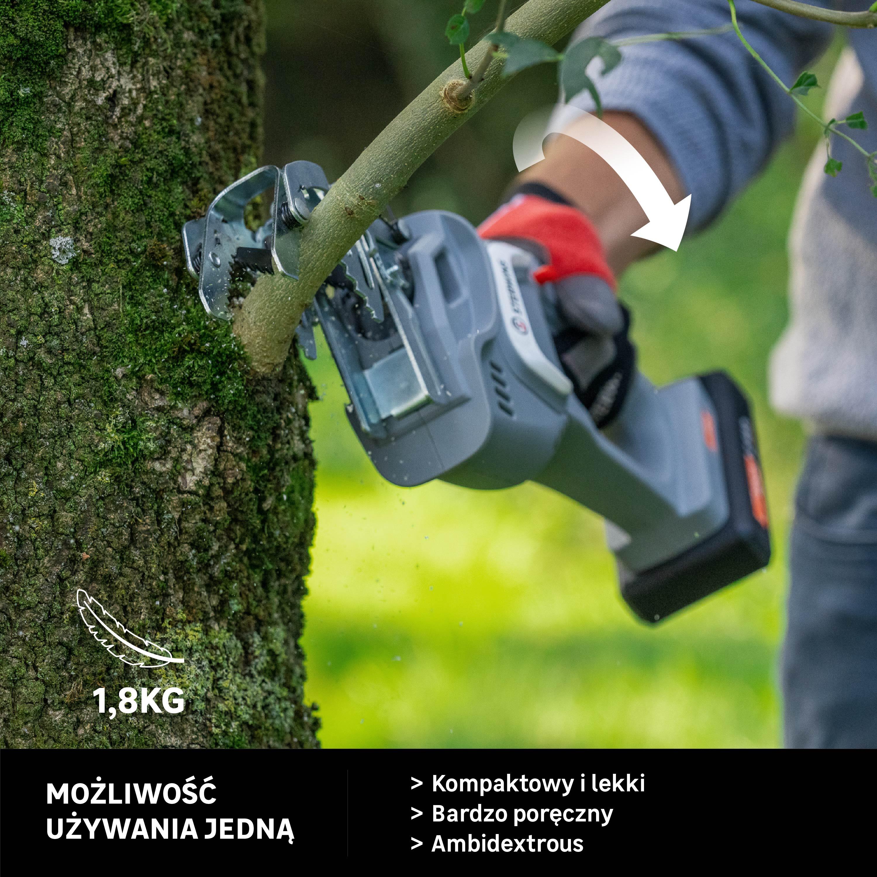 Mini pilarka akumulatorowa szablasta 20V Sterwins Solo - 19