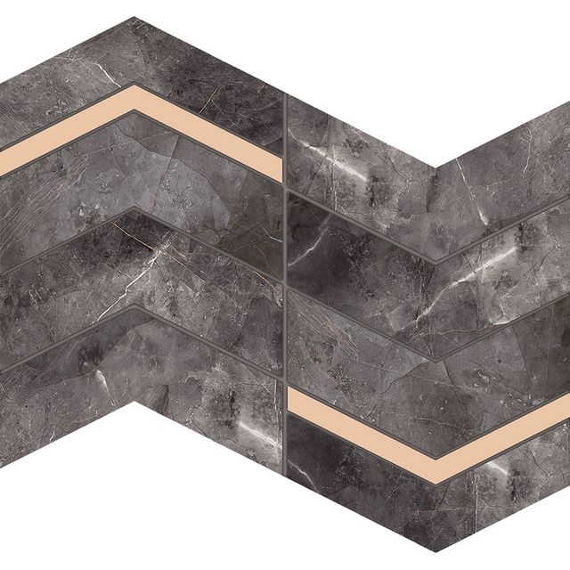 Mozaika Blackwall Black 29.8x25 Arte
