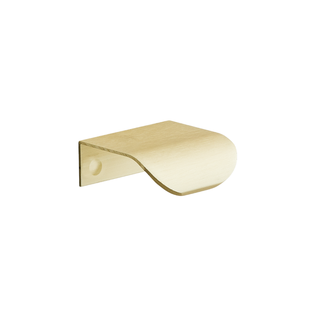 Puxador para móvel asa alumínio escovado dourado 32 mm Inspire Oslo