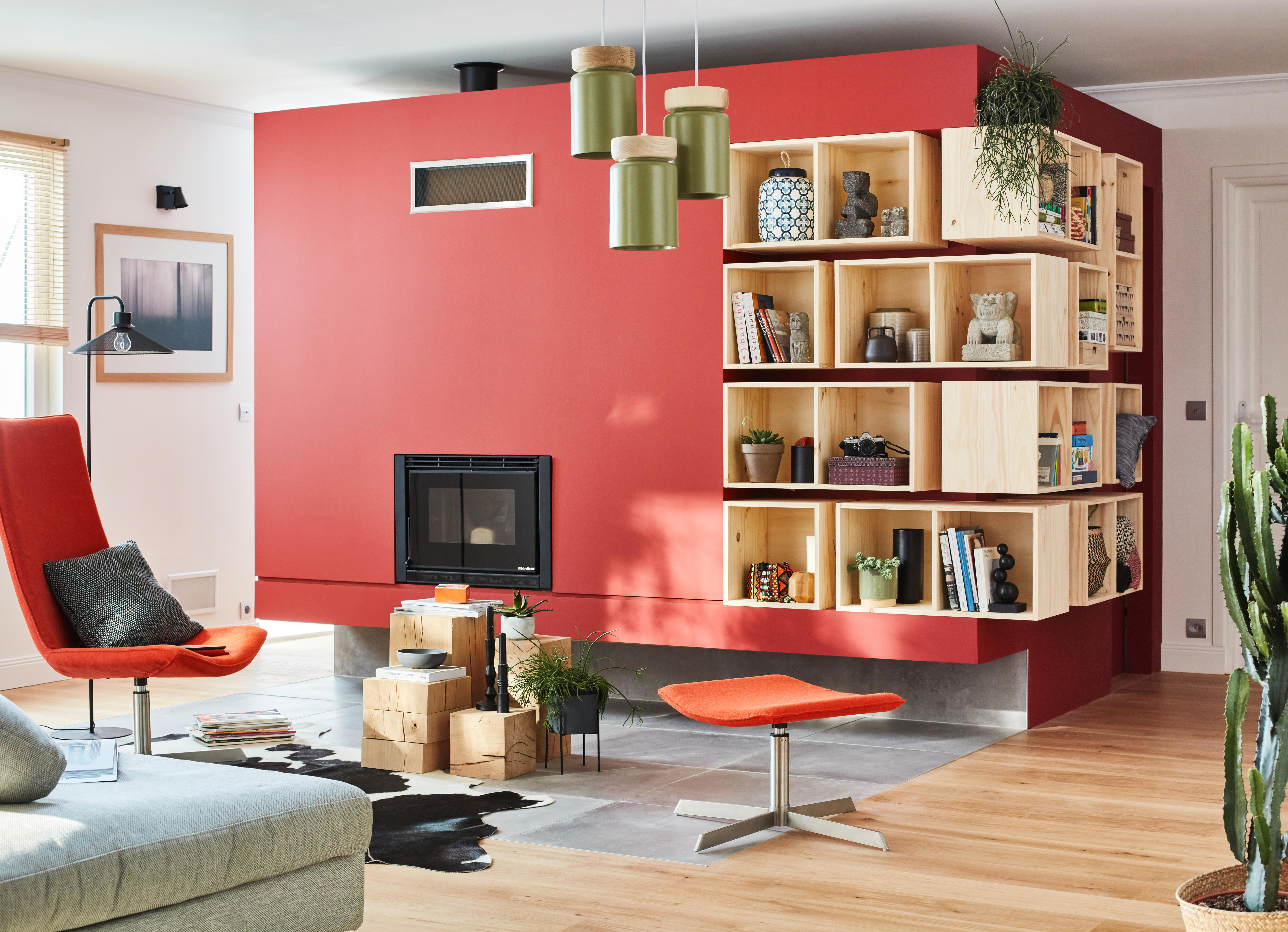 Carrelage mur intérieur effet ciment gris cendre Harlem l.60 x L.60 cm ARIANA - 2