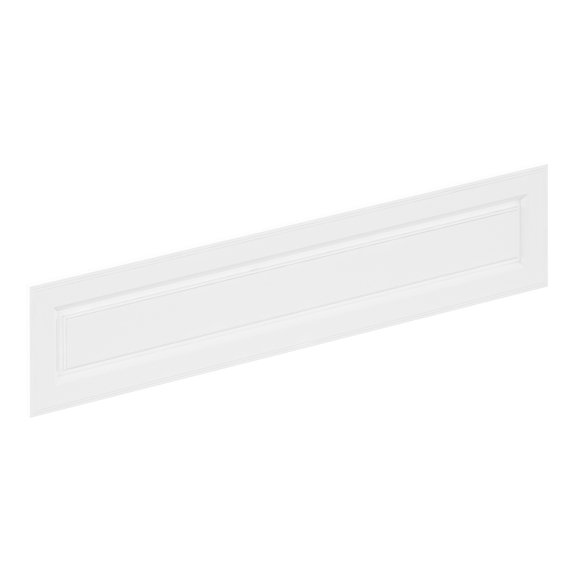 Frente de cajón de cocina oxford blanco h 25.6 x l 120 cm
