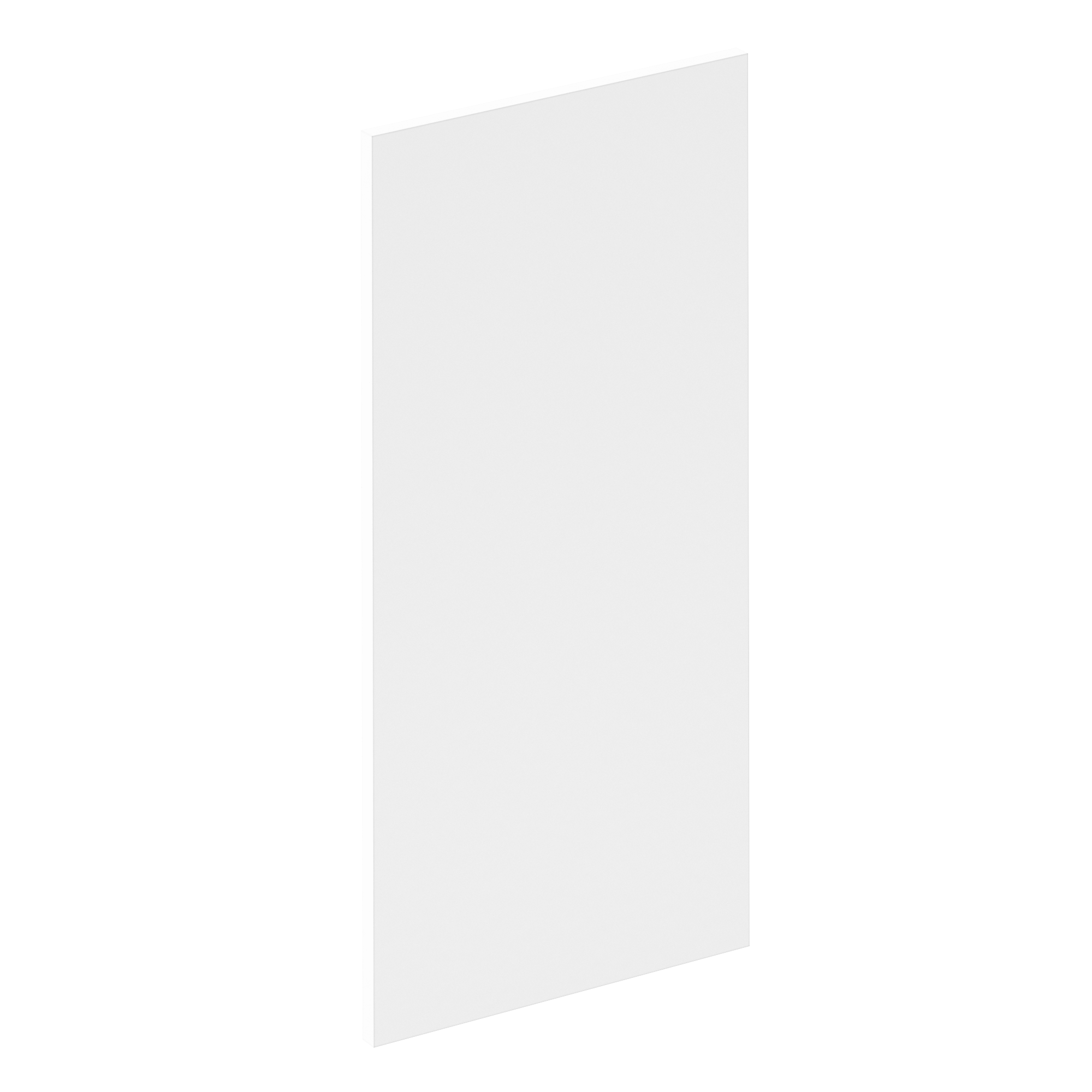 Costado para mueble de cocina oxford blanco h 76.8 x l 37 cm