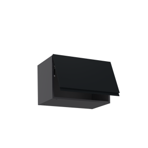 Meuble haut de cuisine Tokyo noir 1 porte H39 x l60 Leroy Merlin Les bons plans des petits projets avant l'été