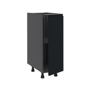 Meuble bas de cuisine Tokyo noir four H77 x l30 Leroy Merlin Les bons plans des petits projets avant l'été