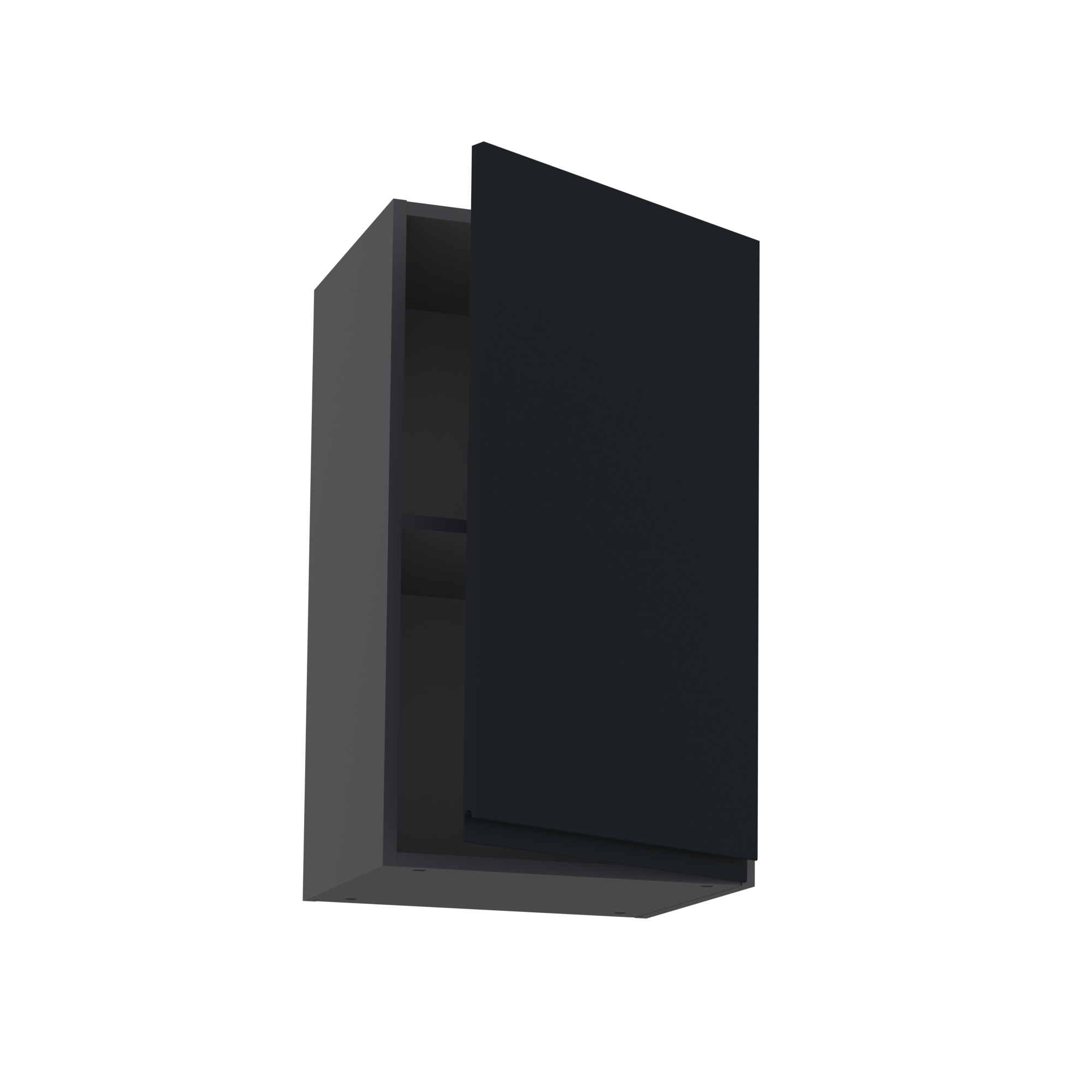 Mueble alto de cocina delinia id newportt blanco mate 76,8x45 cm 1pta