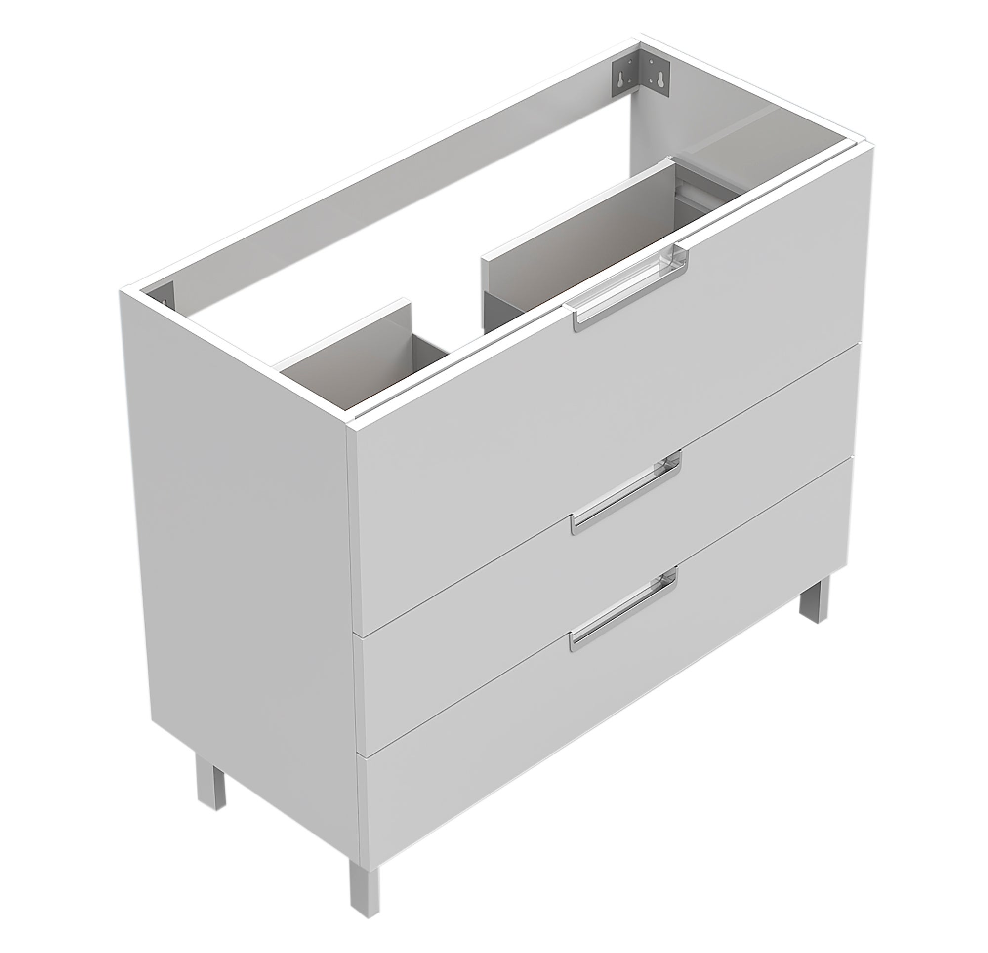 Móvel de casa de banho 100X46X73 cm branco Enzo - 3