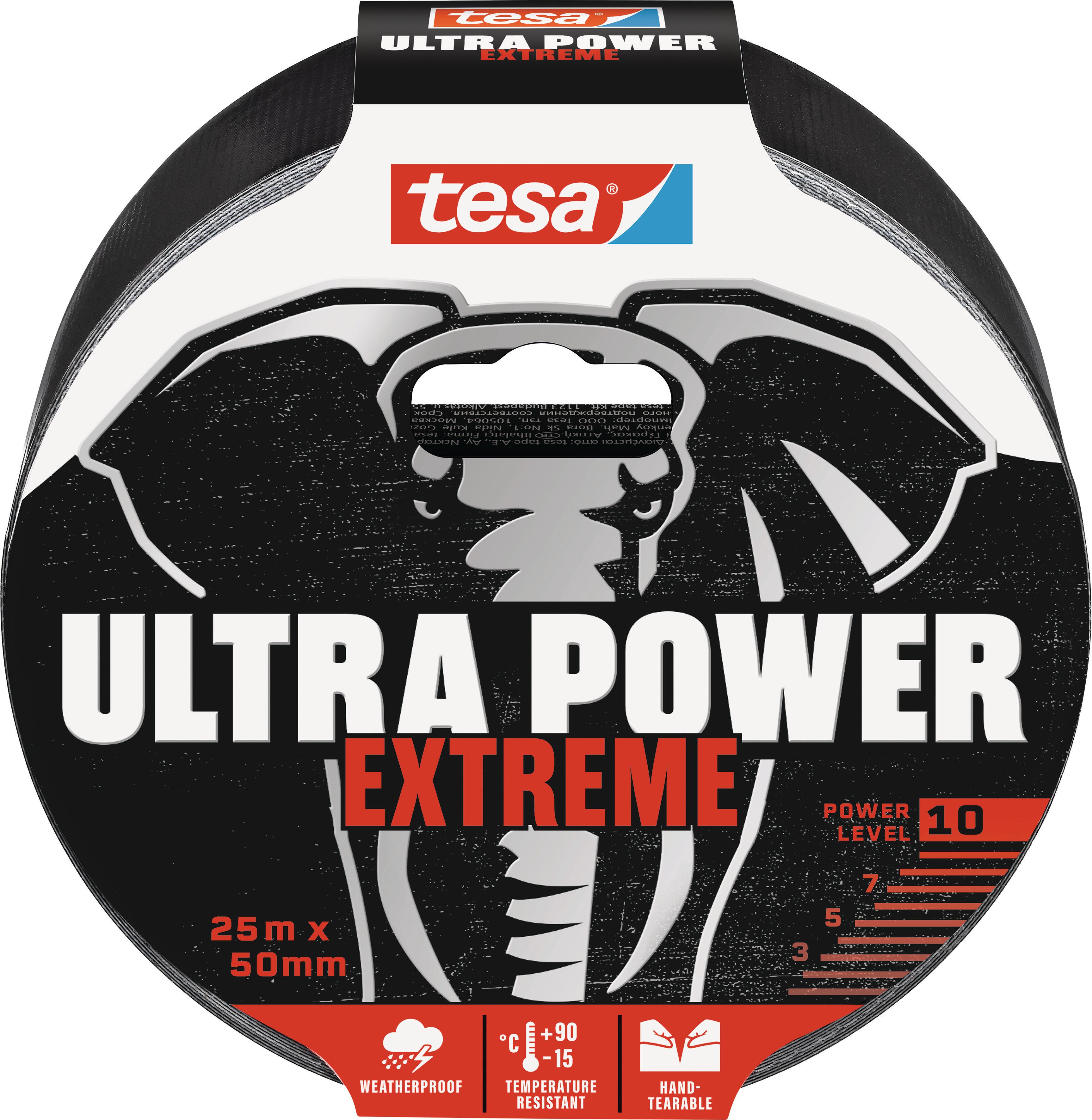 Cinta ultra power extreme TESA TAPE 25mx50mm negro - 9