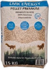 Granulés de bois PELLET PREMIUM, sac de 15 kg