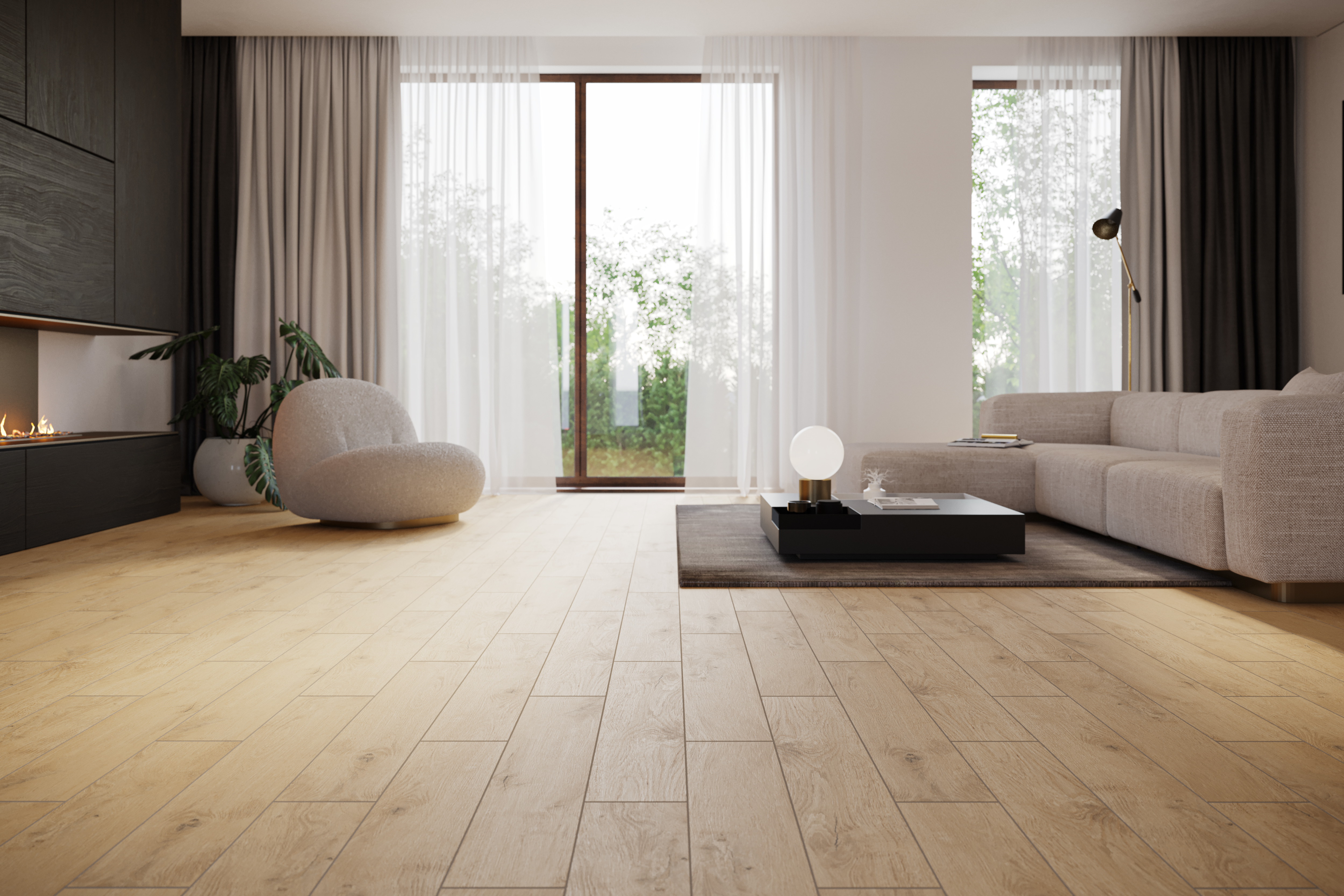 Gres szkliwiony Forest Dune Natural 14.7x89 Cersanit - 5