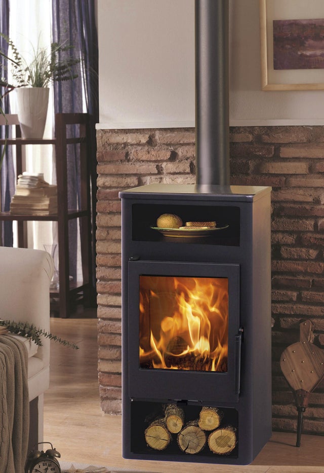 Estufa de leña PANADERO Swan 5,5 kw
