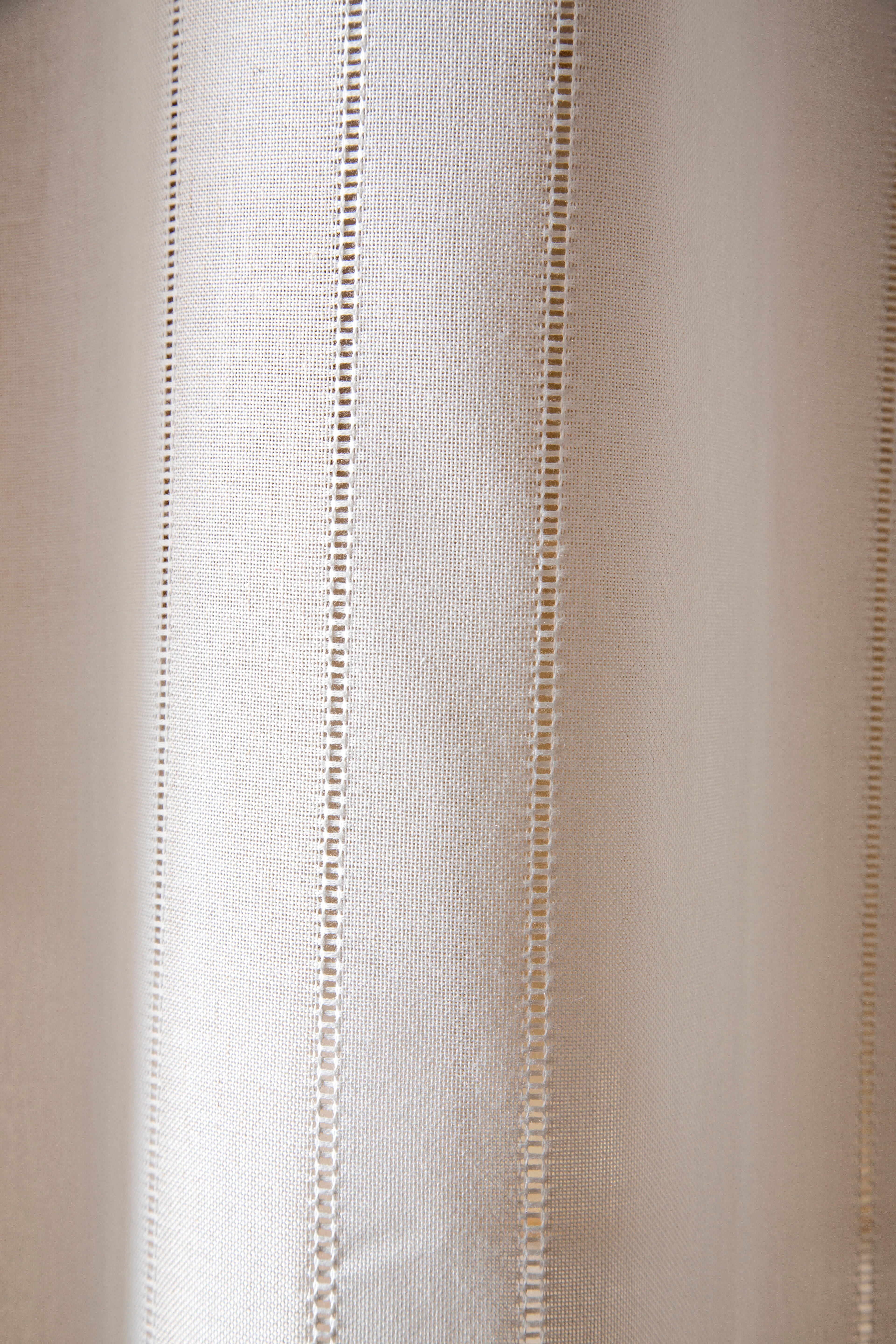 Cortinado ilhós Aranjuez semi-transparente 140x280cm bege Inspire - 13