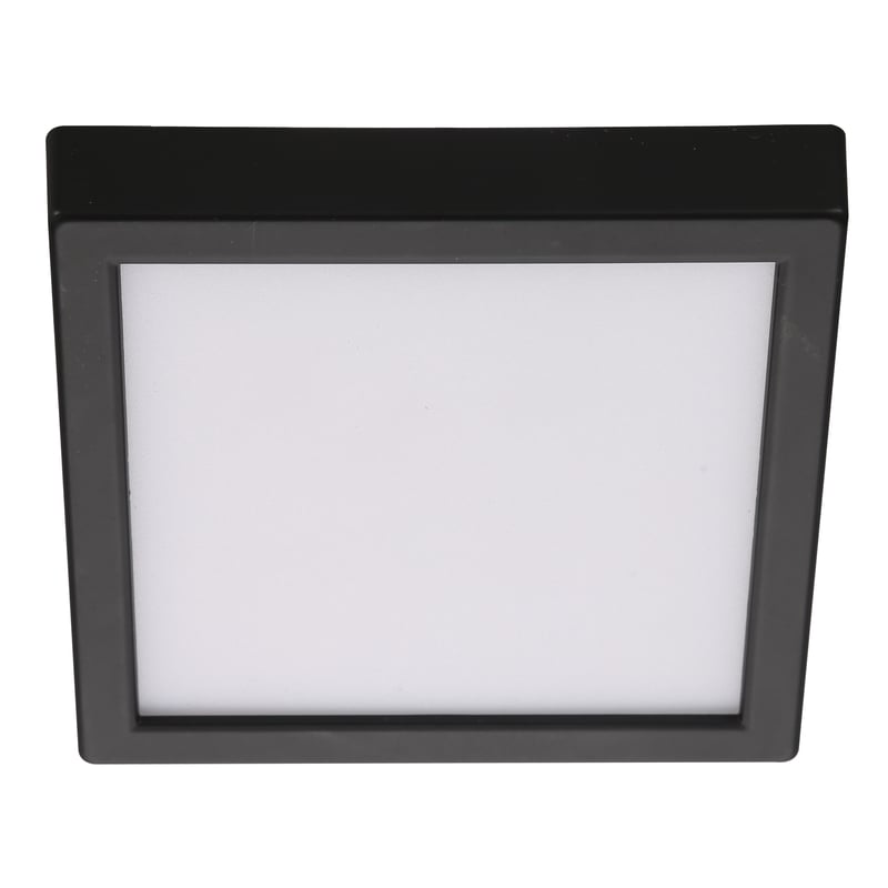 Oprawa LED Sanoa czarna 12 cm IP44 Inspire