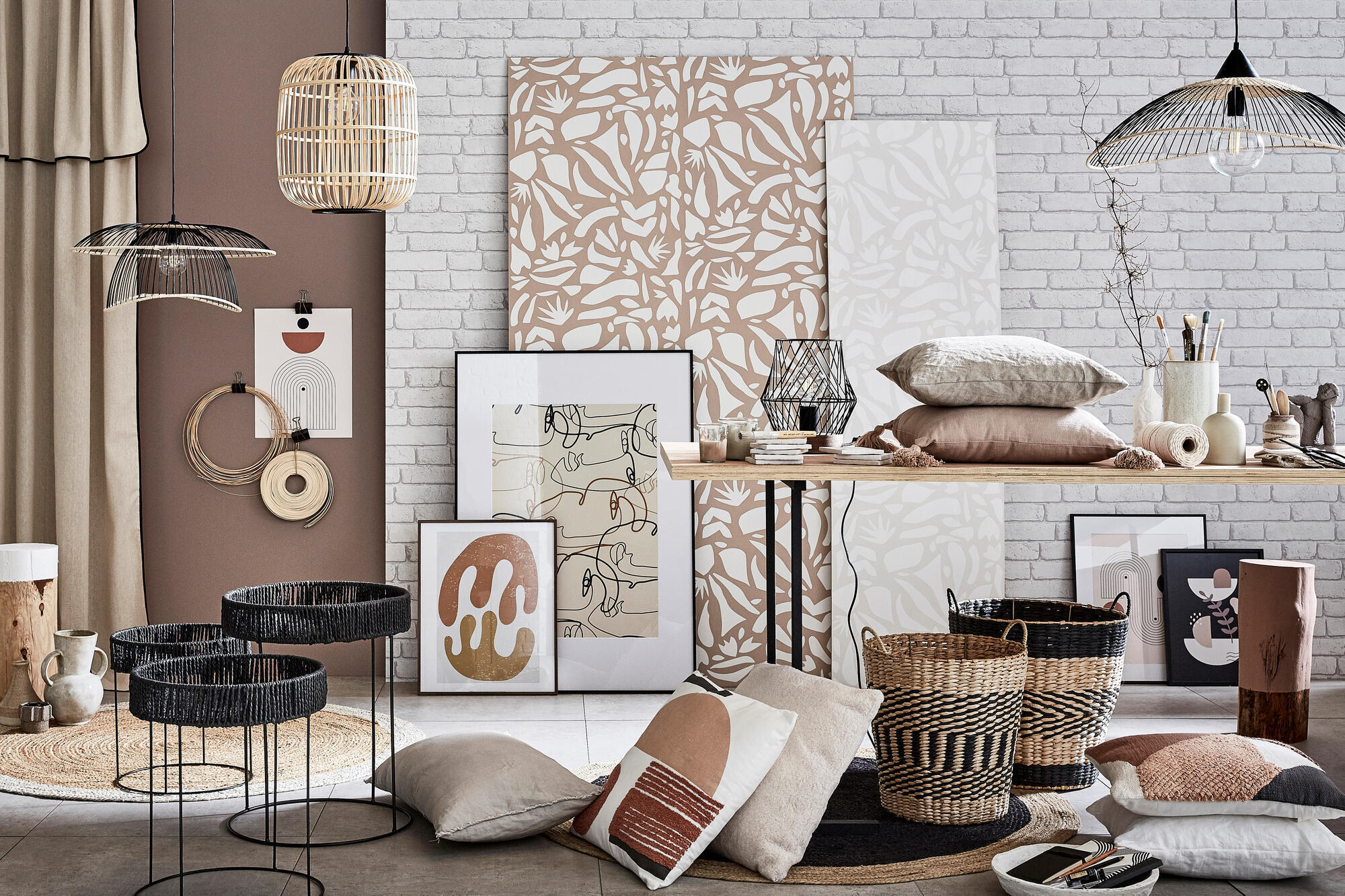 Papier peint vinyle sur intissé Briques anciennes blanc - 6