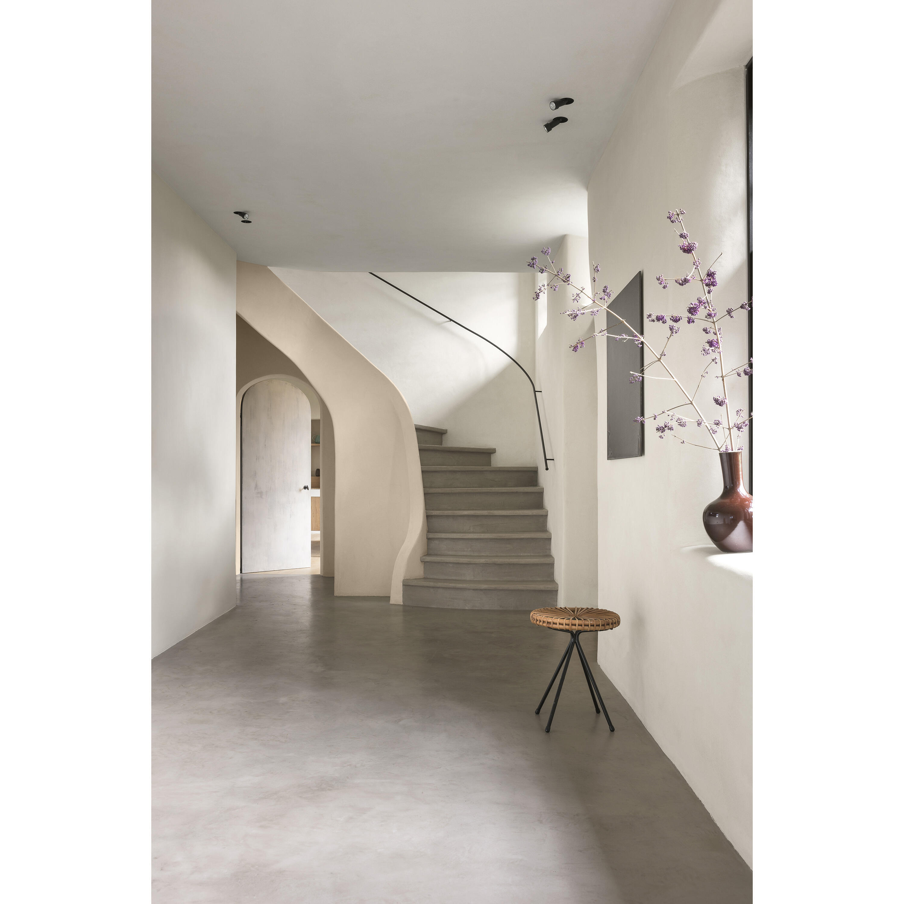 Peinture mur, boiserie lin clair mat DULUX VALENTINE Crème de couleur 2.5L - 4