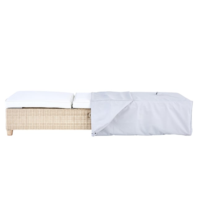 Cobertura para espreguiçadeira 200x75x45 cm Naterial