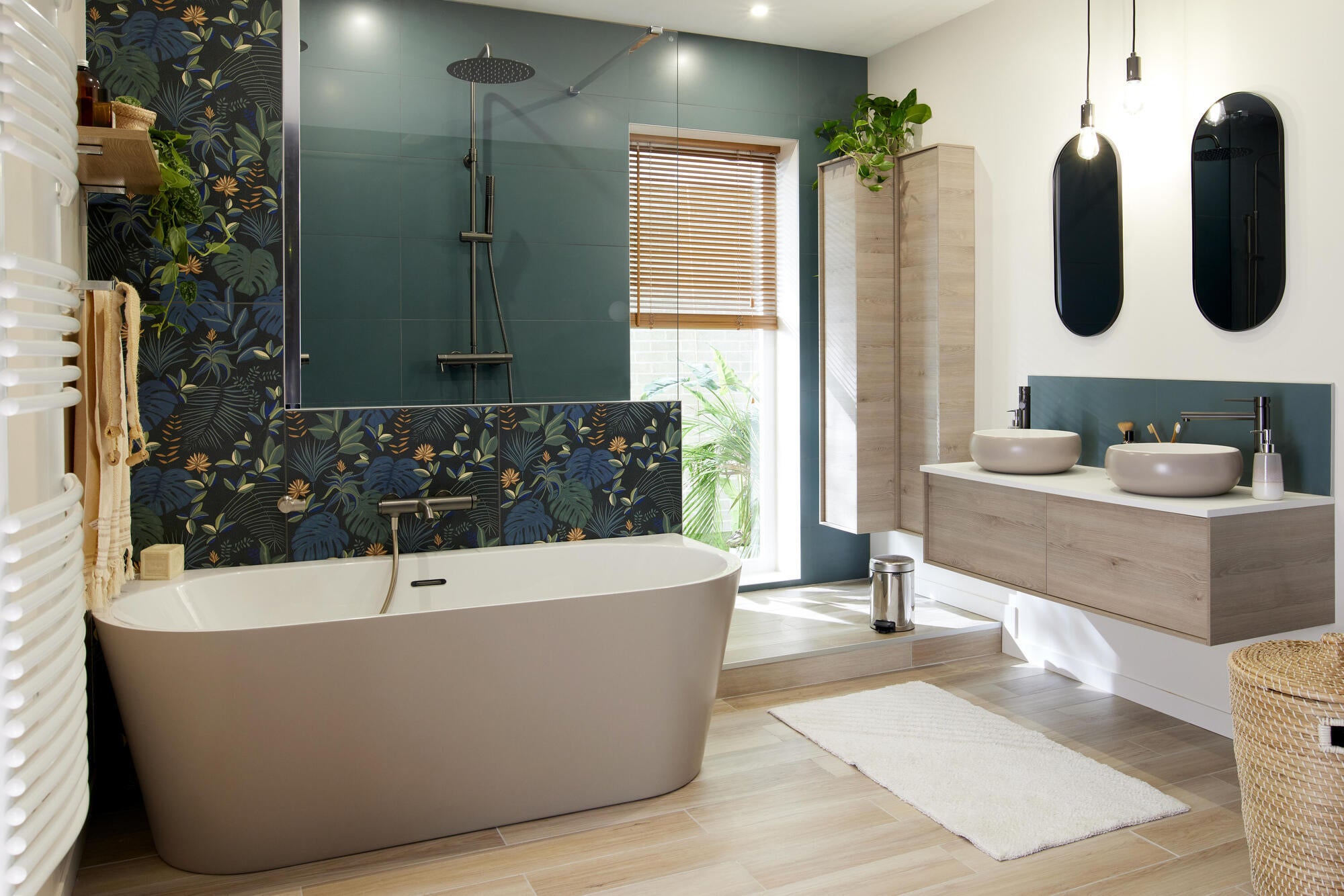 Colonne de douche mécanique ESSEBAGNO Envol Gun métal - 8