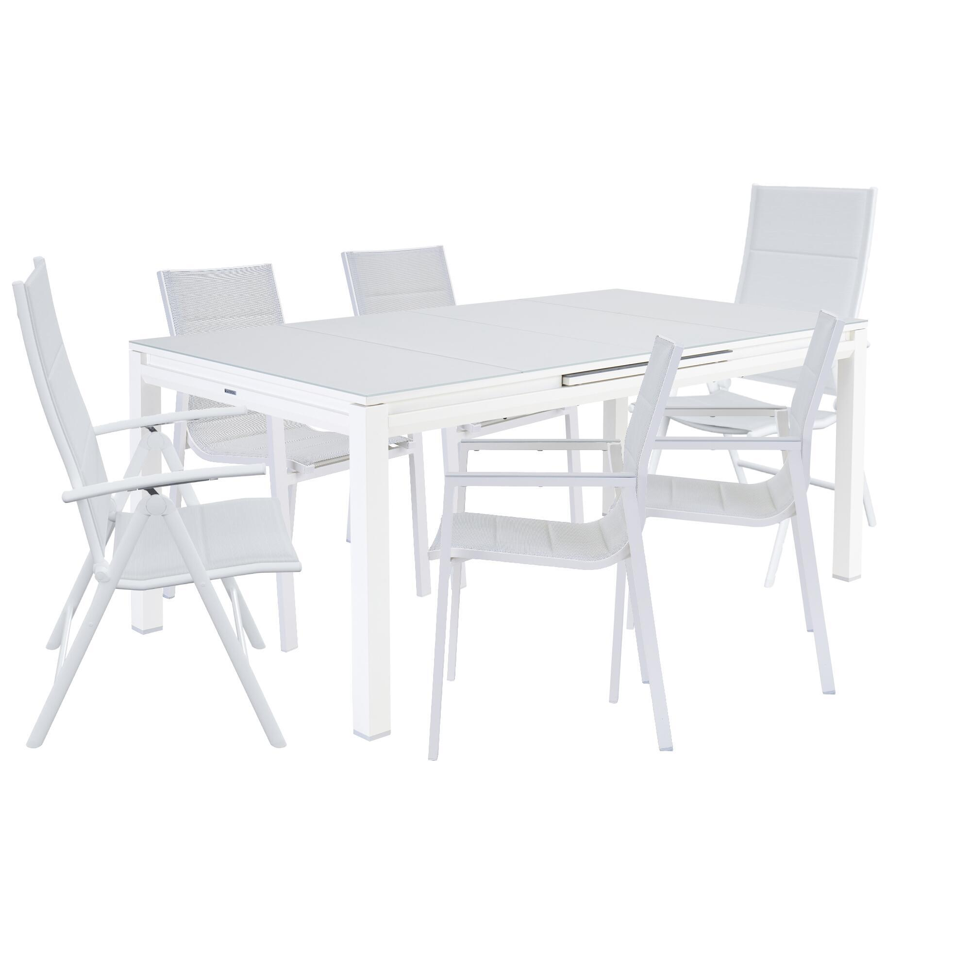 Cadeira de alumínio NATERIAL ORION GAMMA BRANCO - 11