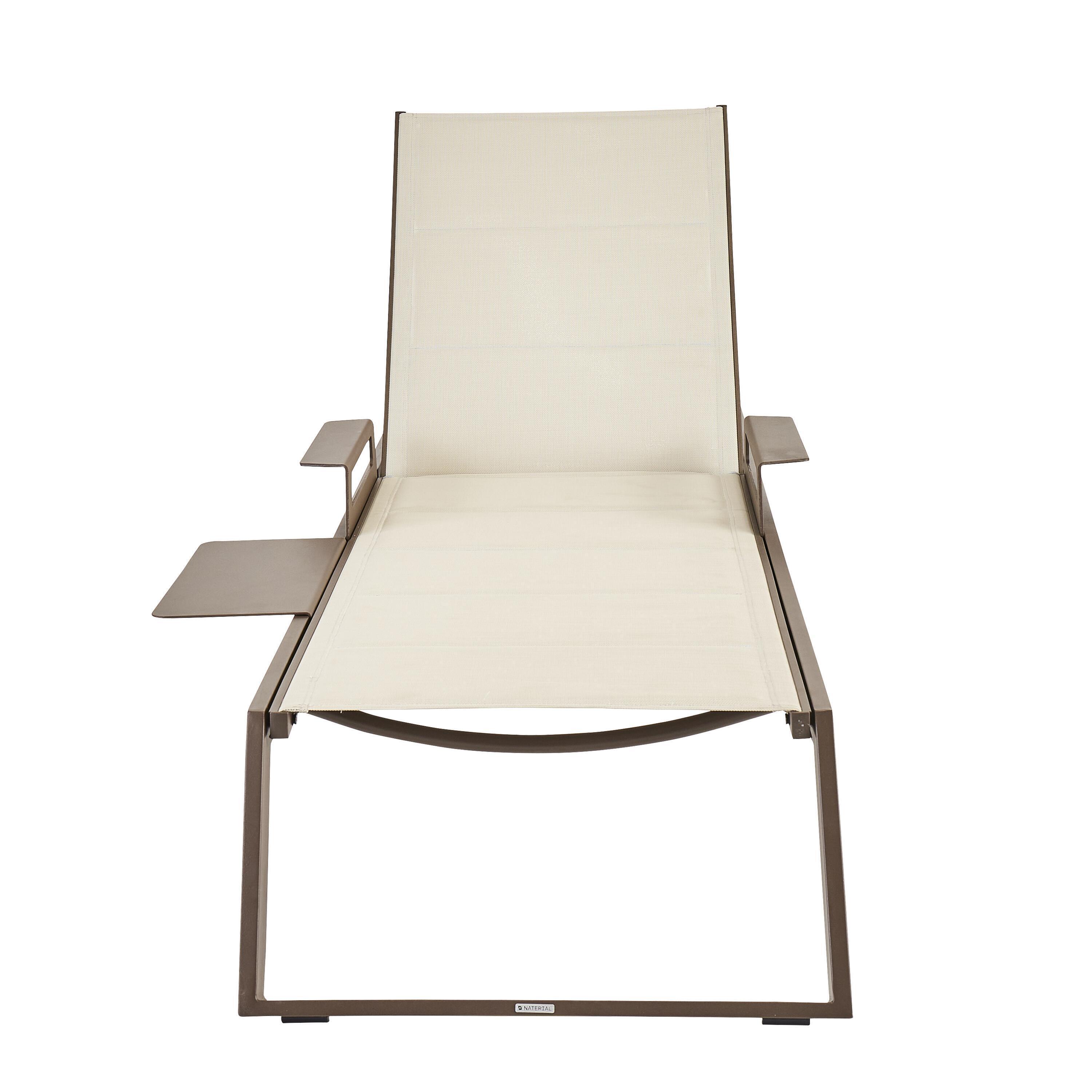 Espreguiçadeira de alumínio NATERIAL ODYSSEA II MOKA - 13
