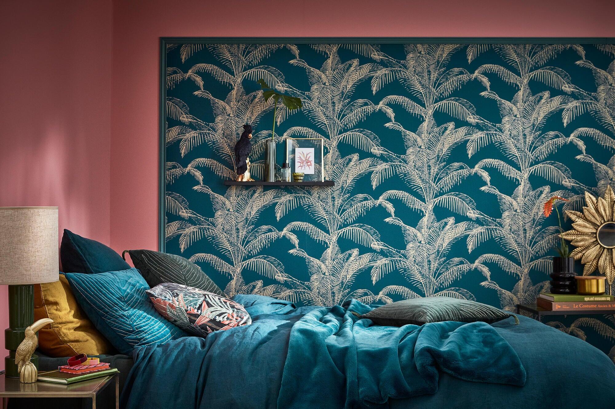 Plaid Boreal, bleu canard 120x150 cm - 3