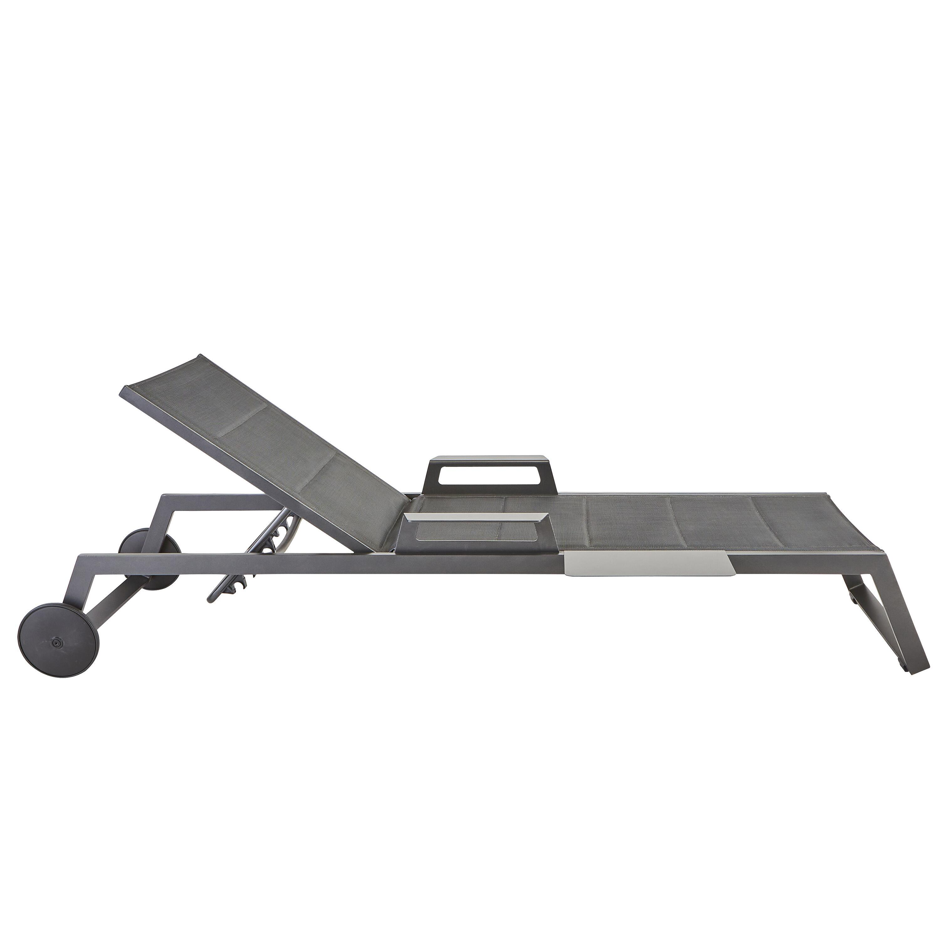 Bain de soleil en aluminium NATERIAL Odyssea gris - 5