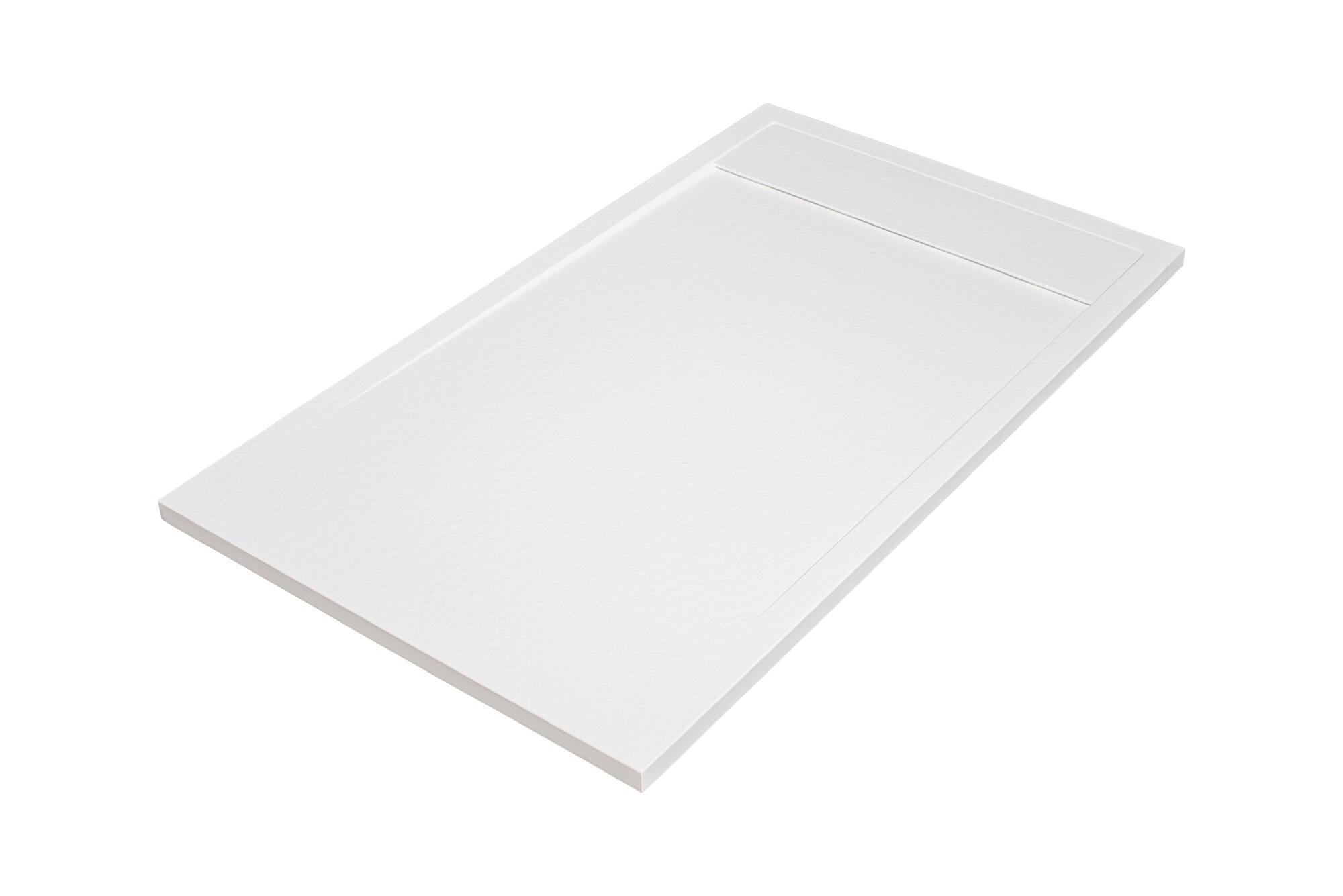 Receveur de douche résine blanc L.120 x l.80 Neo - 2