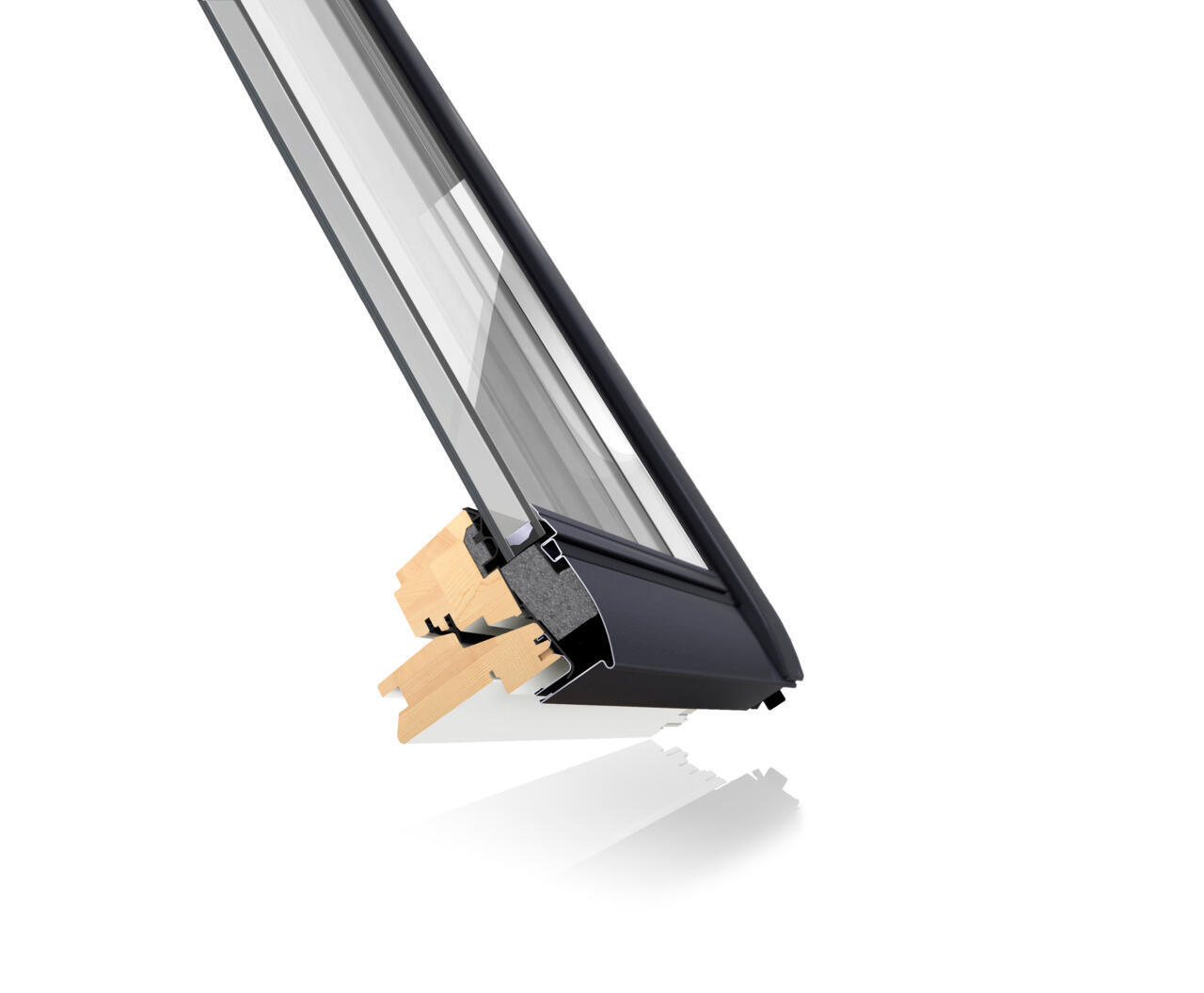 VELUX 78 x 98 Confort WhiteFinish bois blanc à projection GPL MK04 - 6